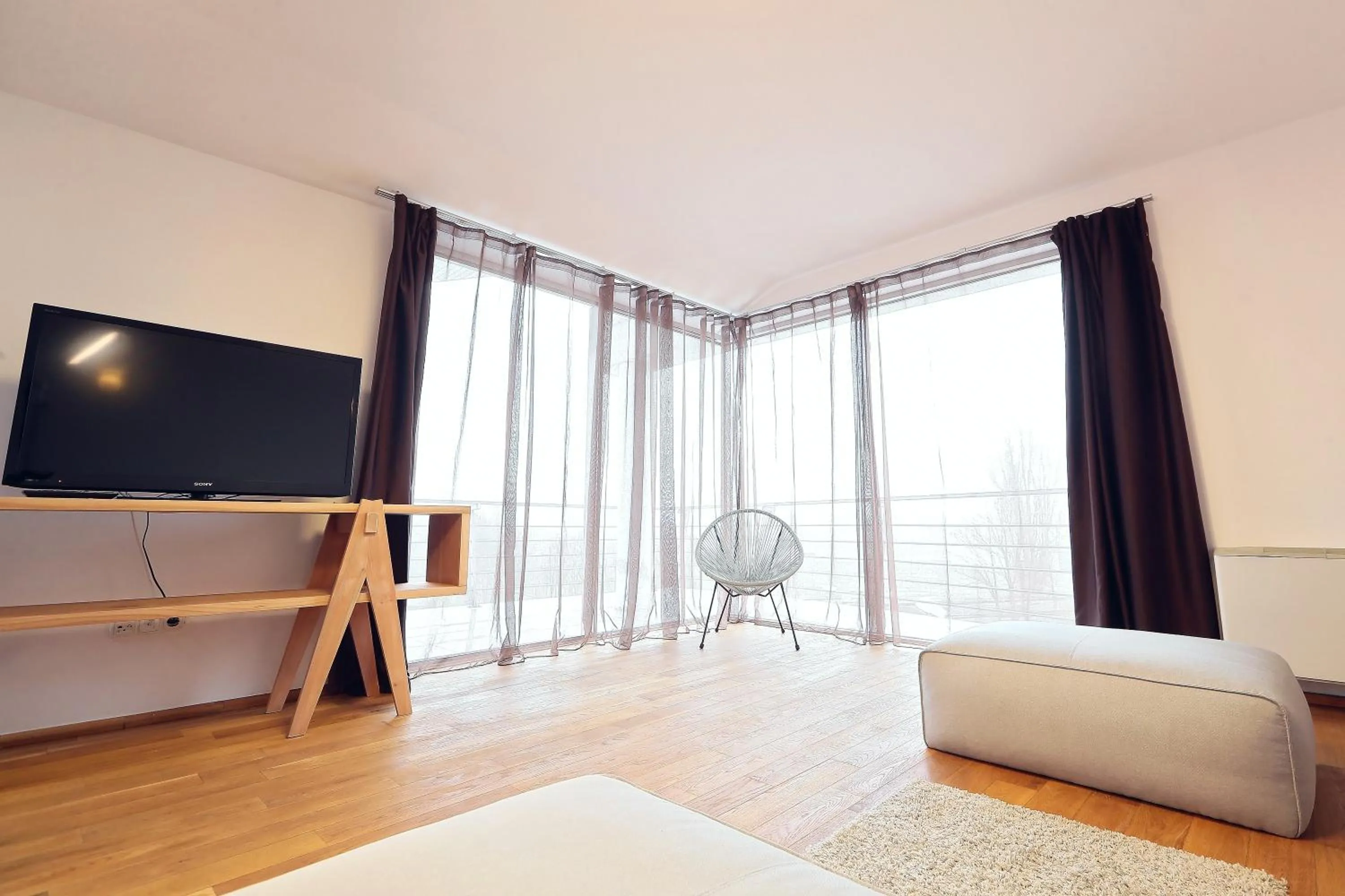 Living room in Living In Aparthotel