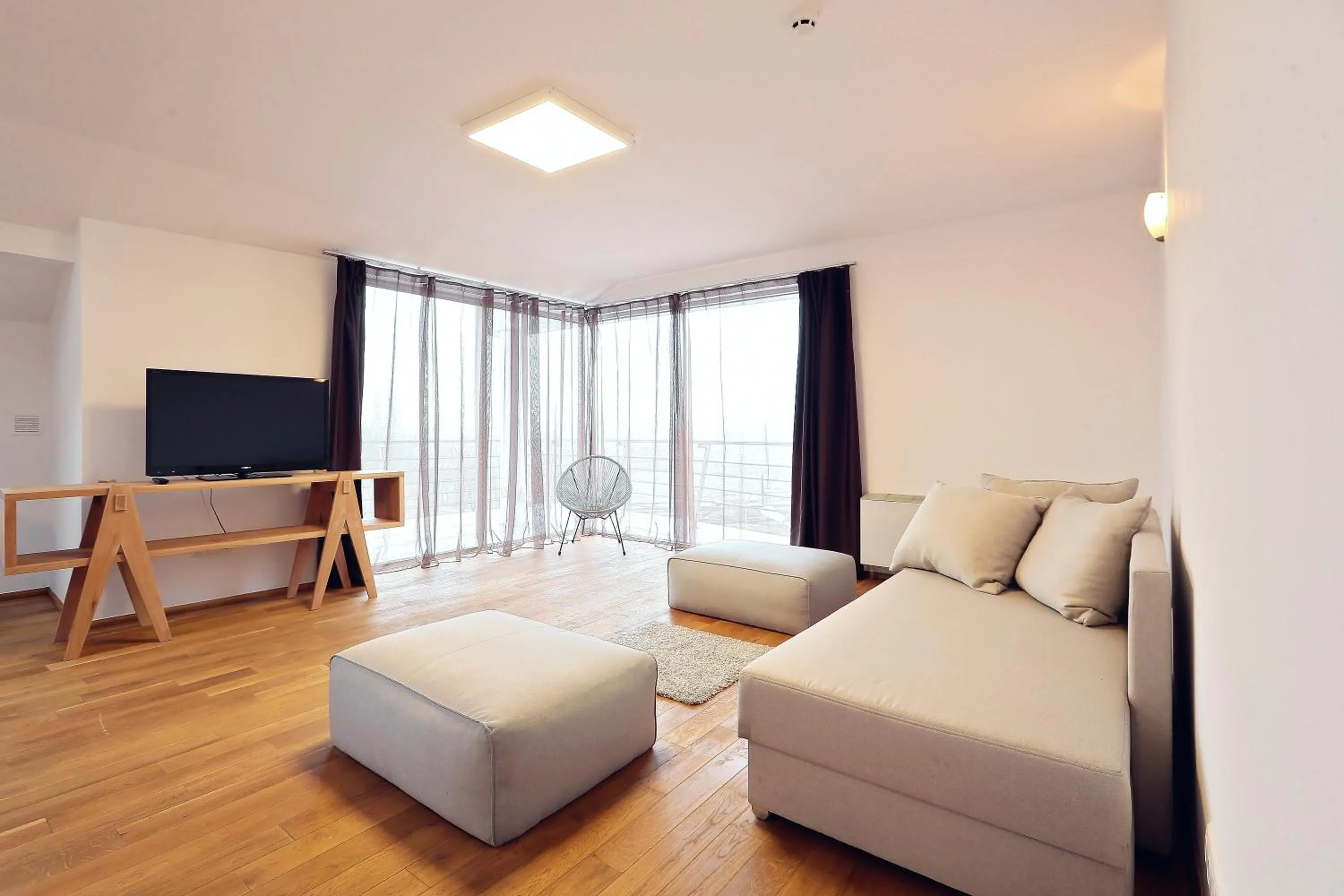 Living room in Living In Aparthotel