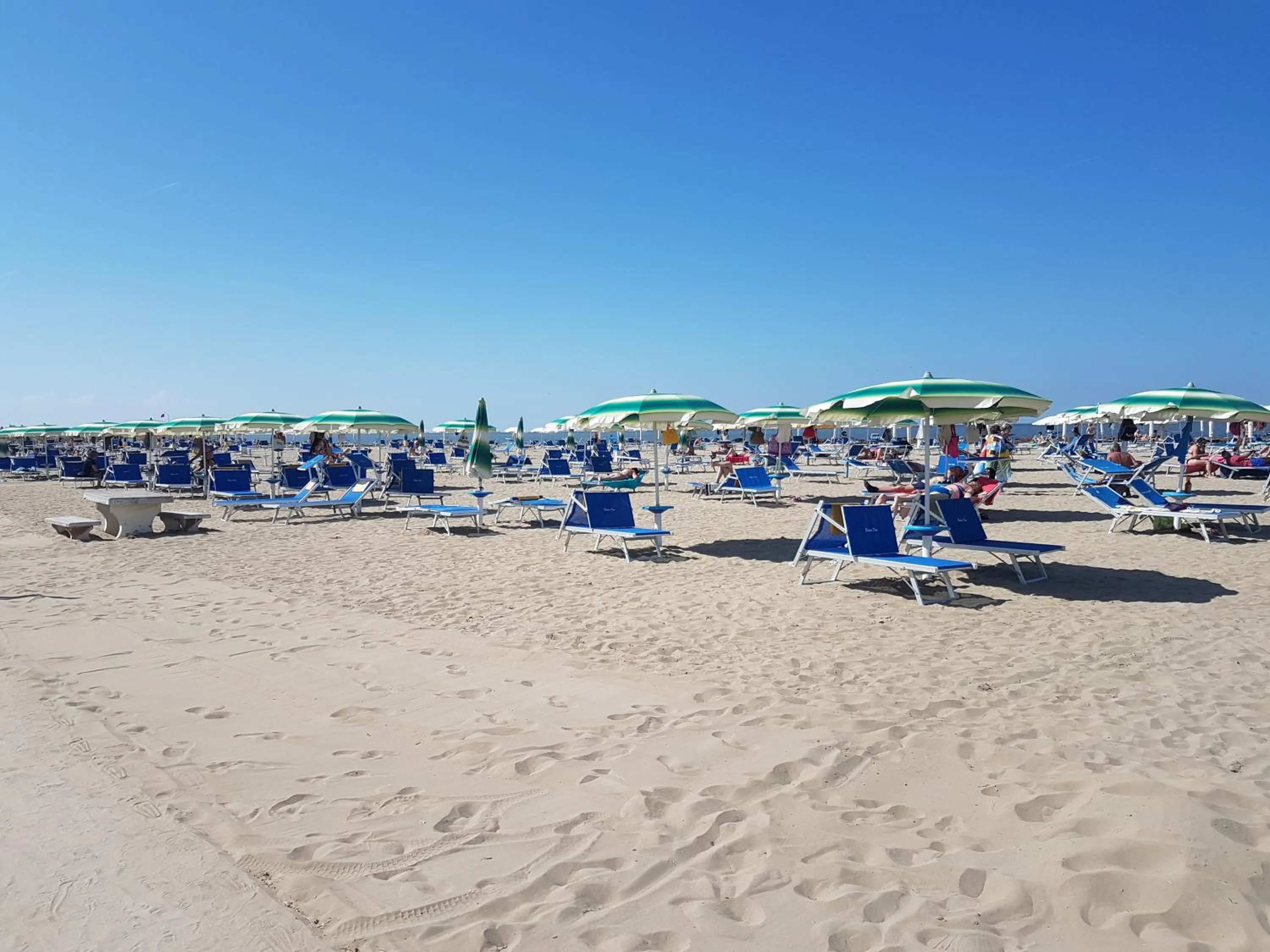 Beach in Hotel Villa Ersilia Rimini B&B