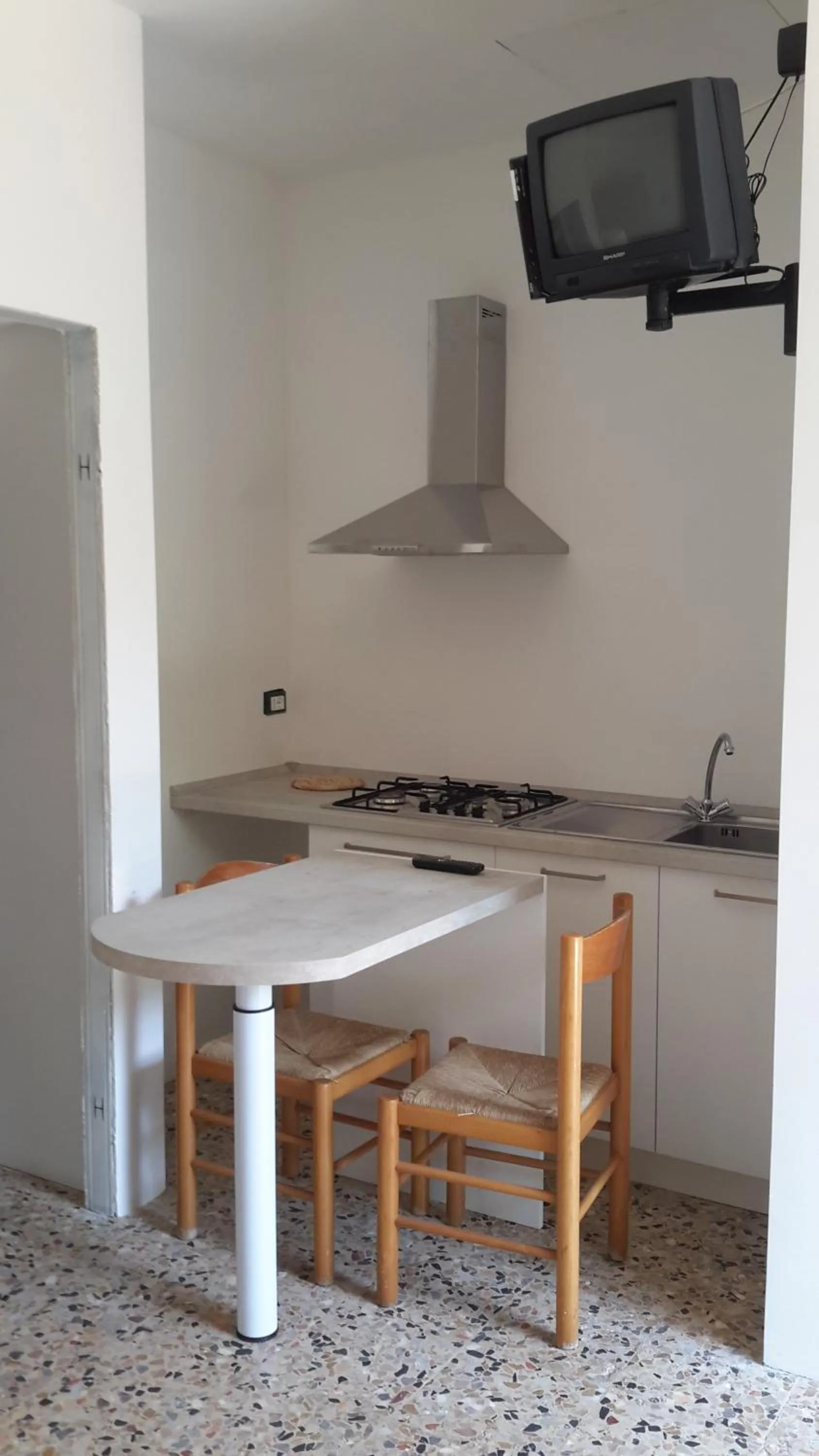 Kitchen or kitchenette in Residence Hotel Baia del Sole