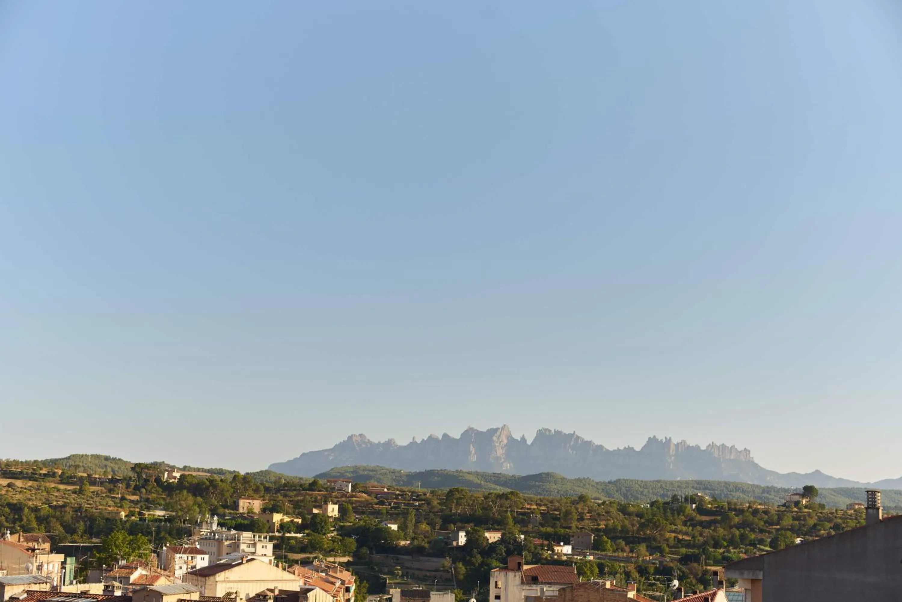 Mountain view in Manresa Apartamentos Turísticos
