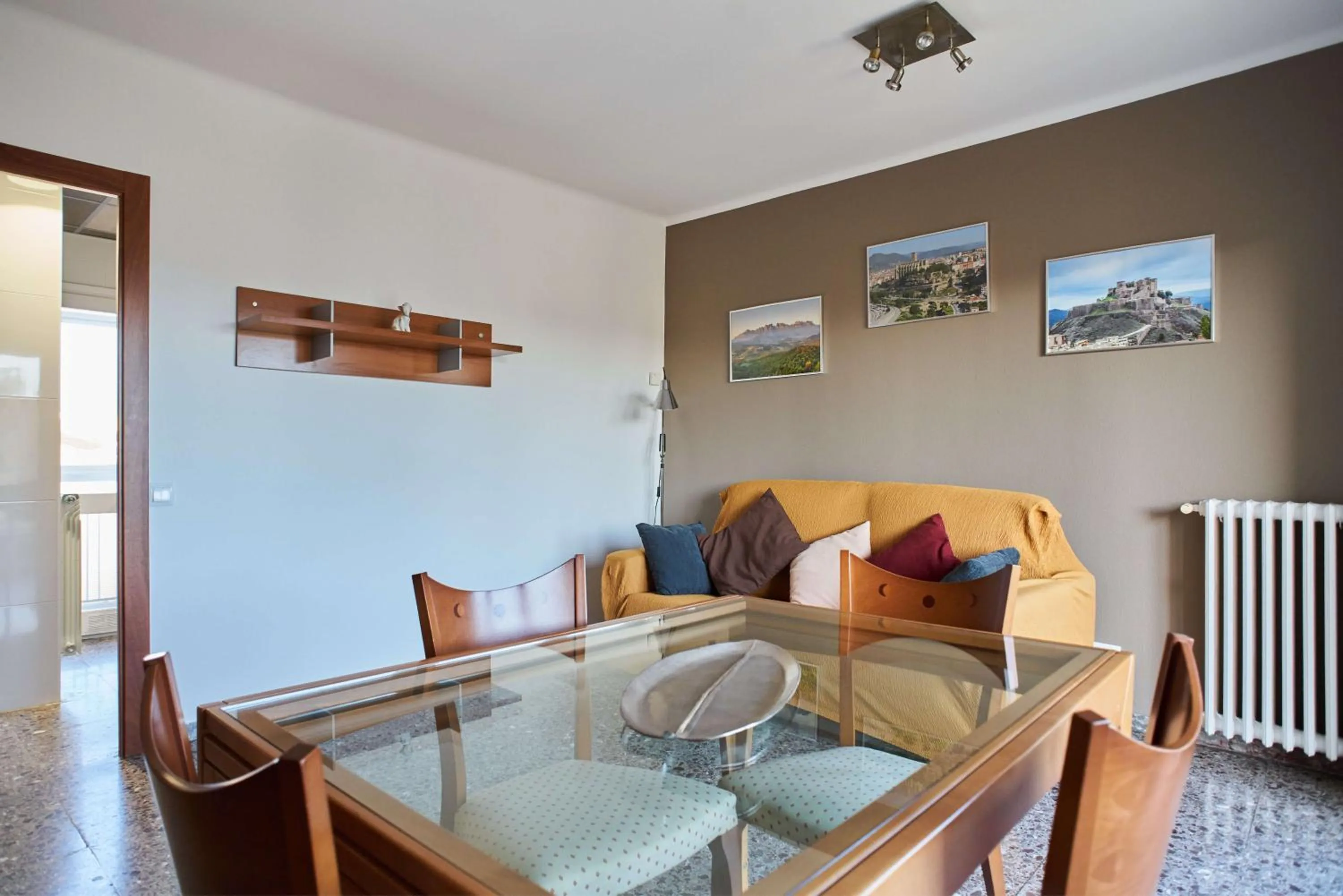 Seating area in Manresa Apartamentos Turísticos