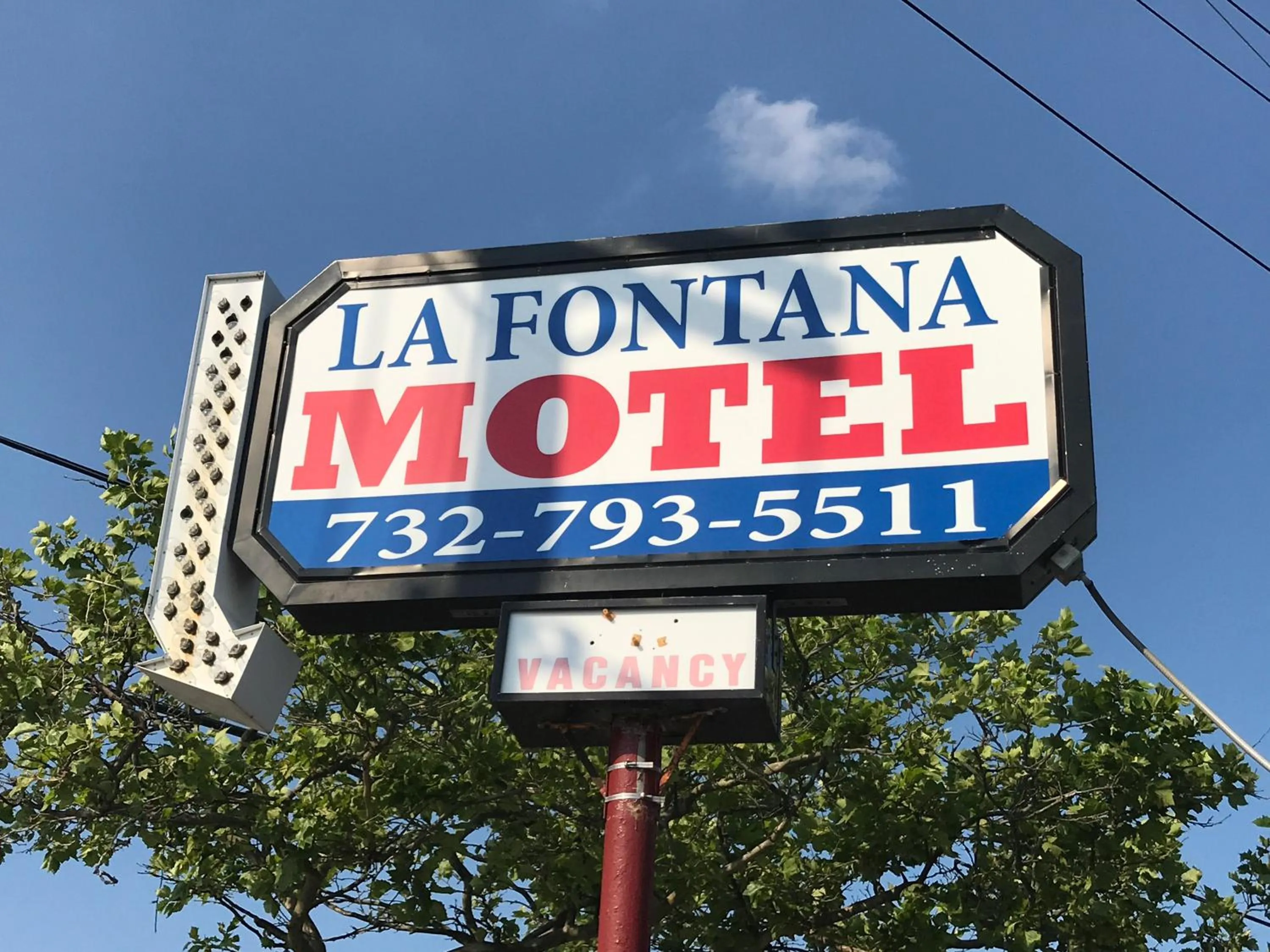Street view in La Fontana Motel
