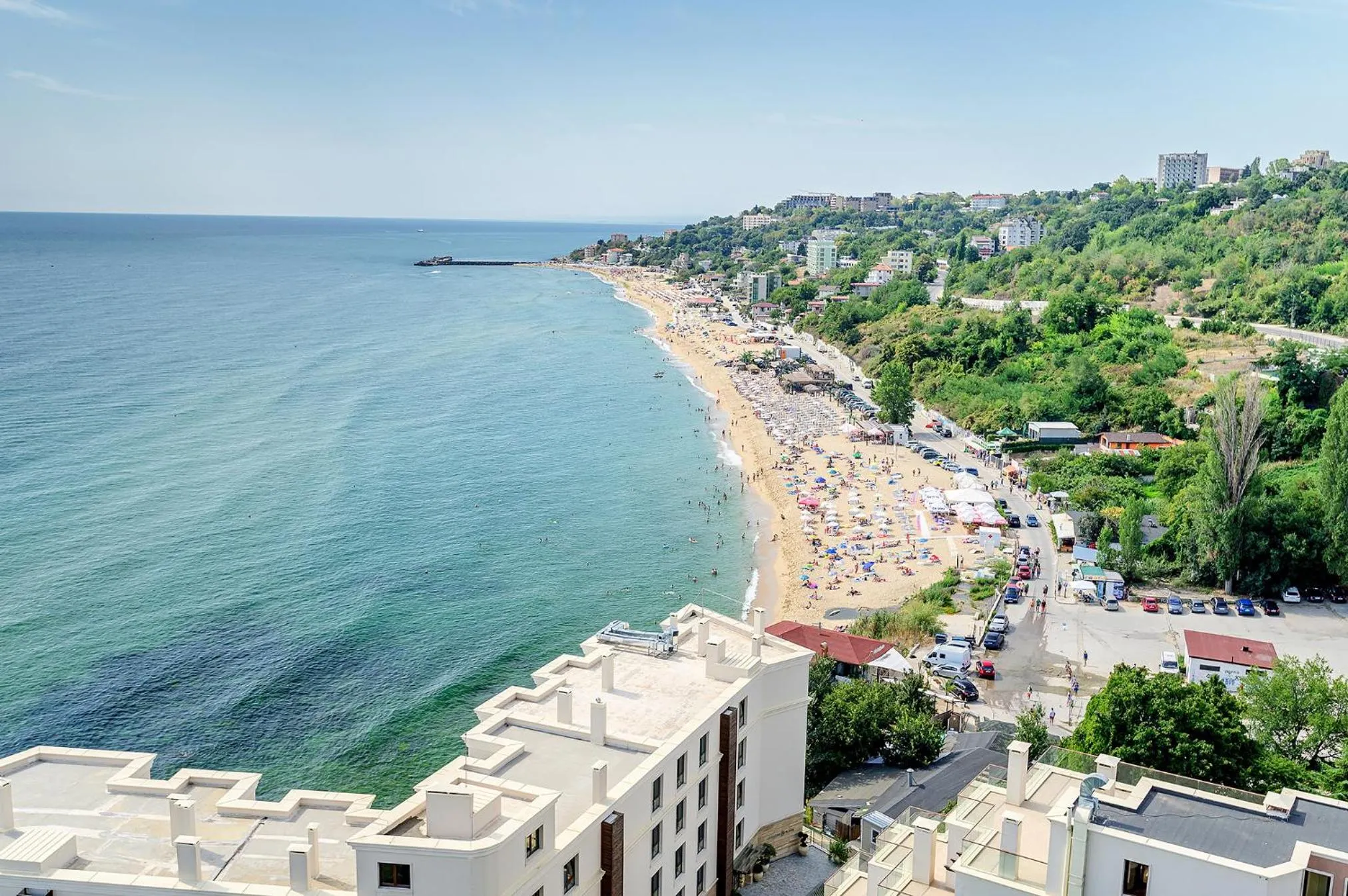 Sea view in International House of Journalists Resort