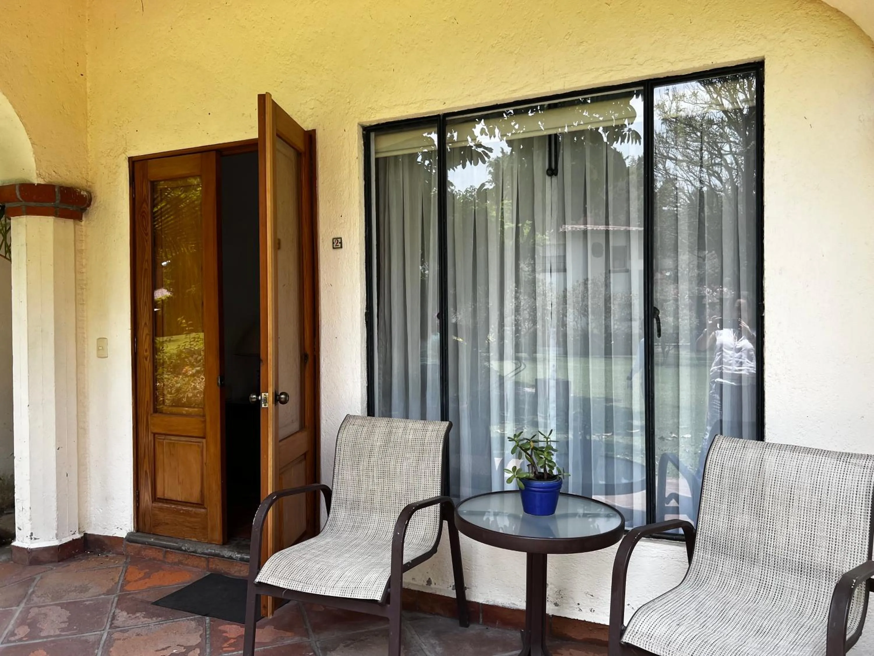 Balcony/Terrace in Casa Bugambilia, Un Pequeño Hotel en Tepoztlán