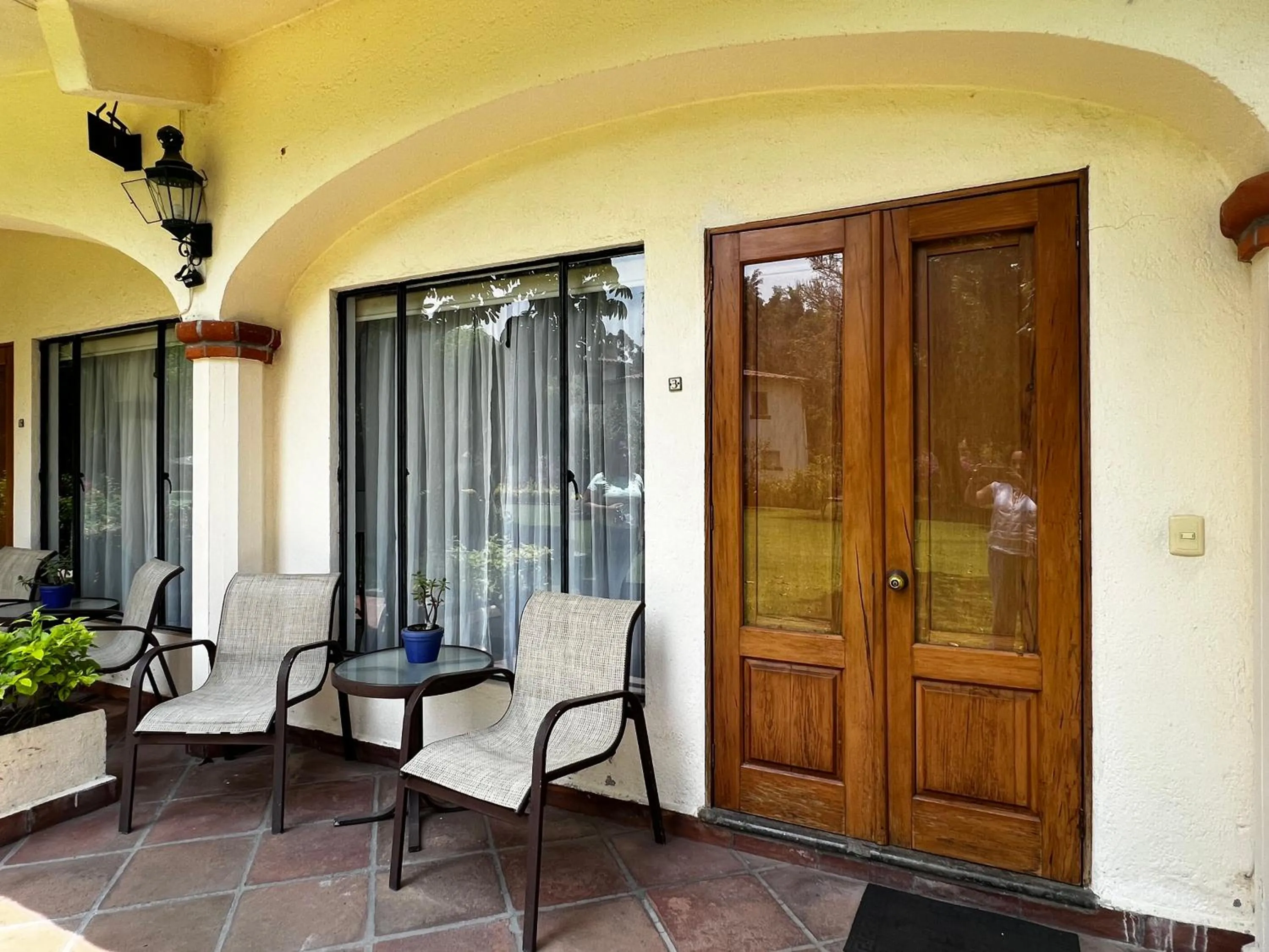 Balcony/Terrace in Casa Bugambilia, Un Pequeño Hotel en Tepoztlán