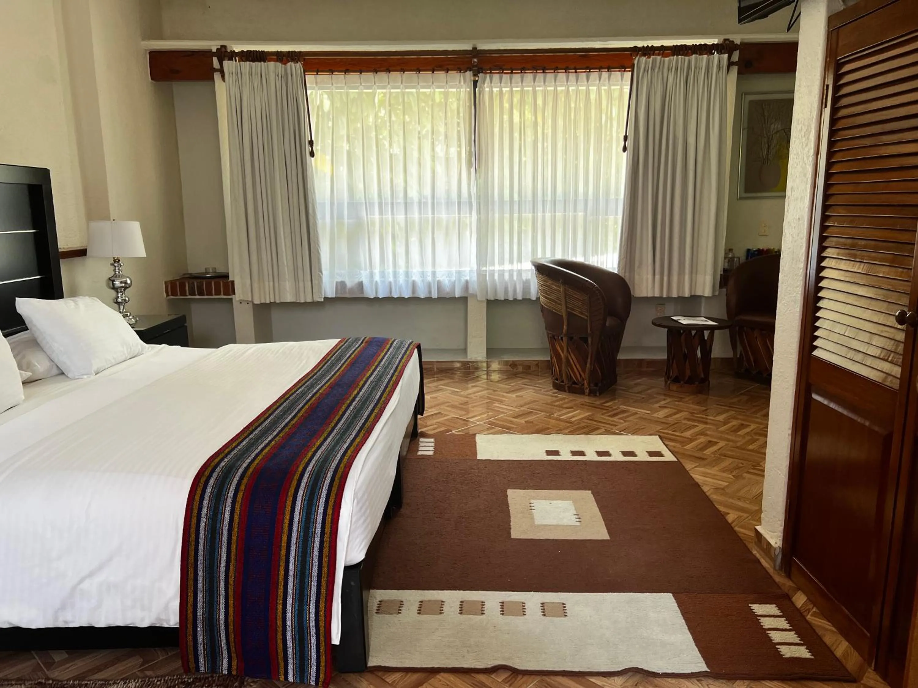 Bed in Casa Bugambilia, Un Pequeño Hotel en Tepoztlán