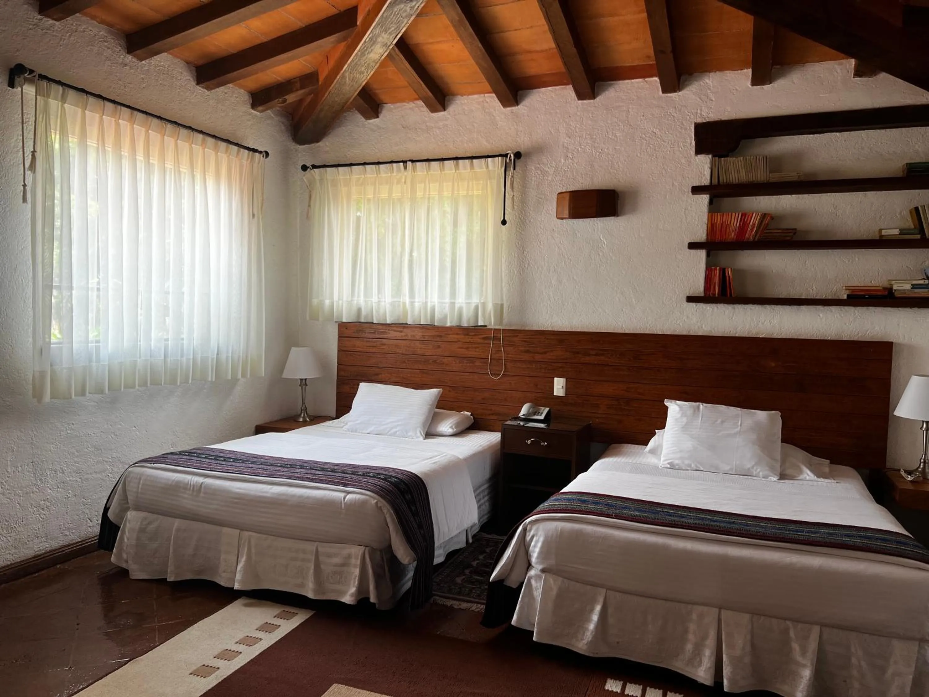 Bed in Casa Bugambilia, Un Pequeño Hotel en Tepoztlán