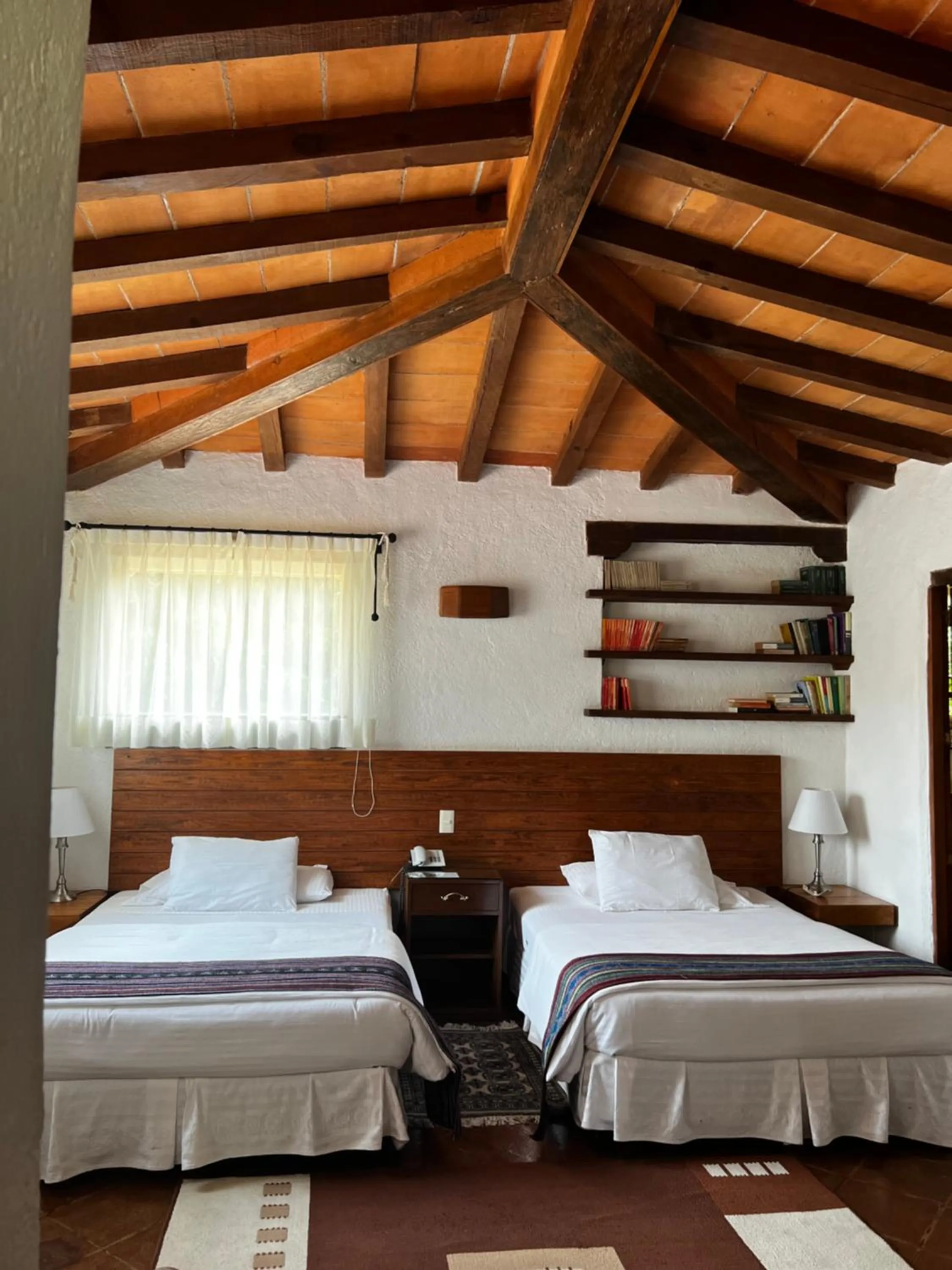 Bed in Casa Bugambilia, Un Pequeño Hotel en Tepoztlán