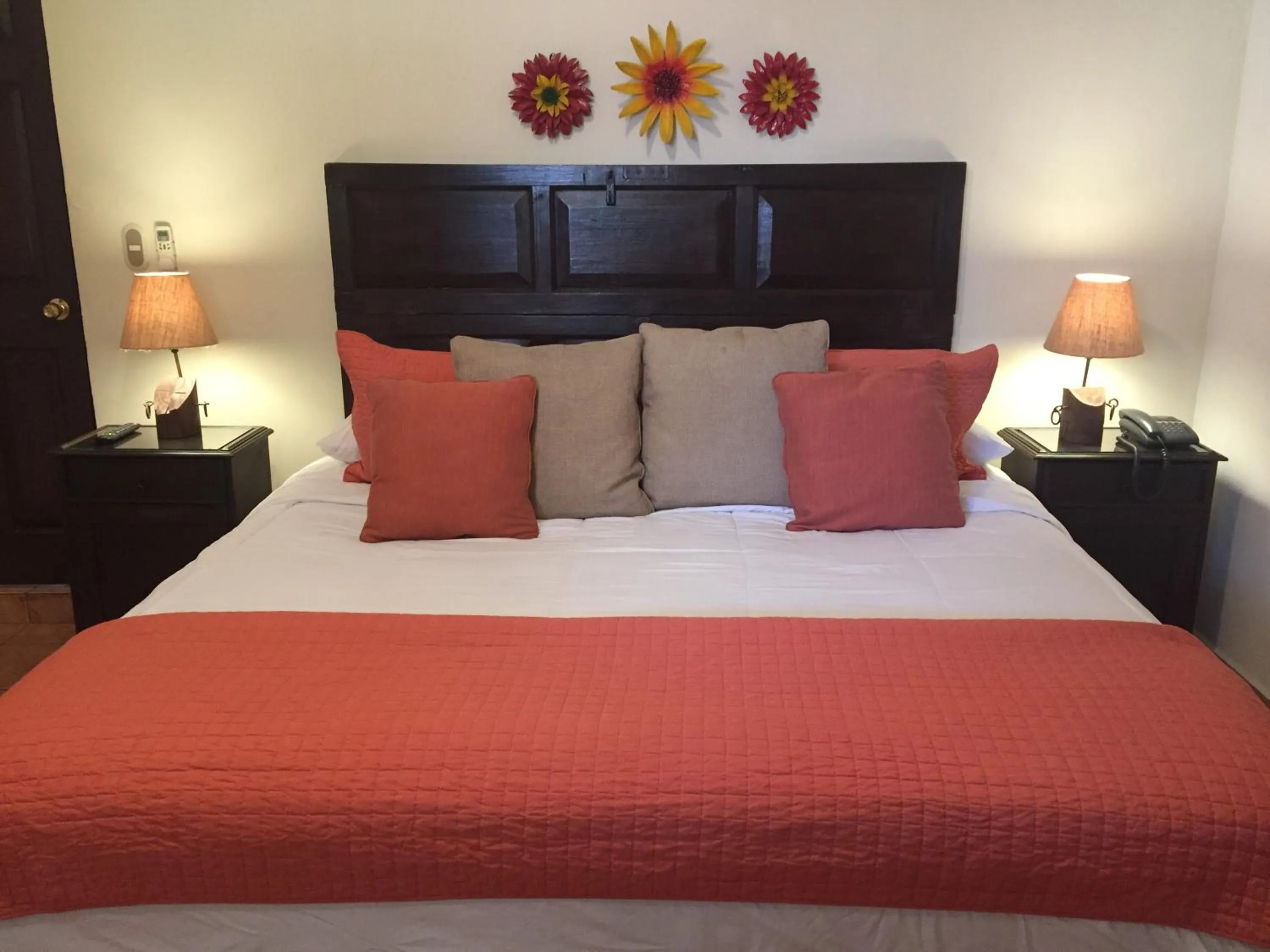 Bed in Hotel La Posada del Angel