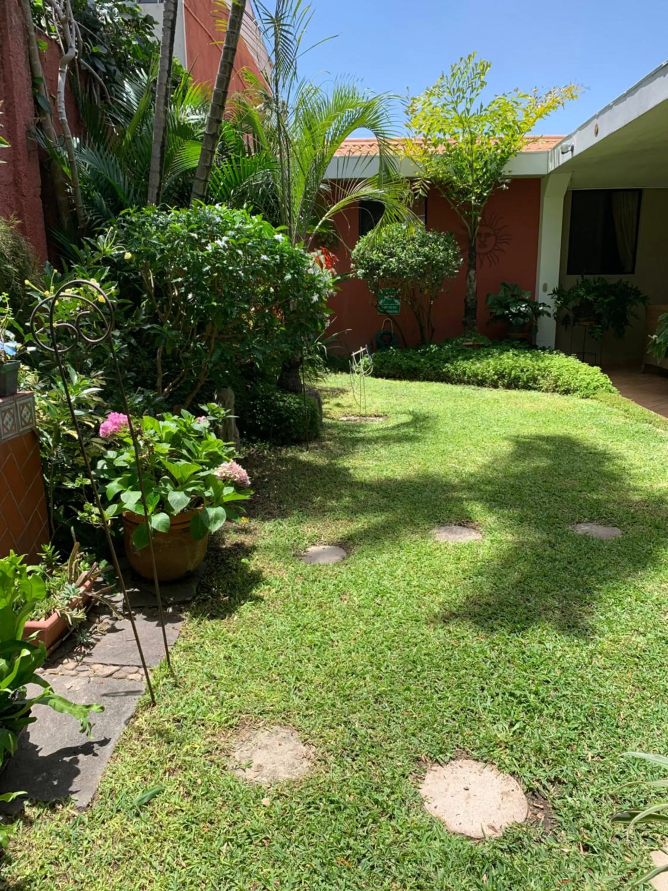 Garden in Hotel La Posada del Angel