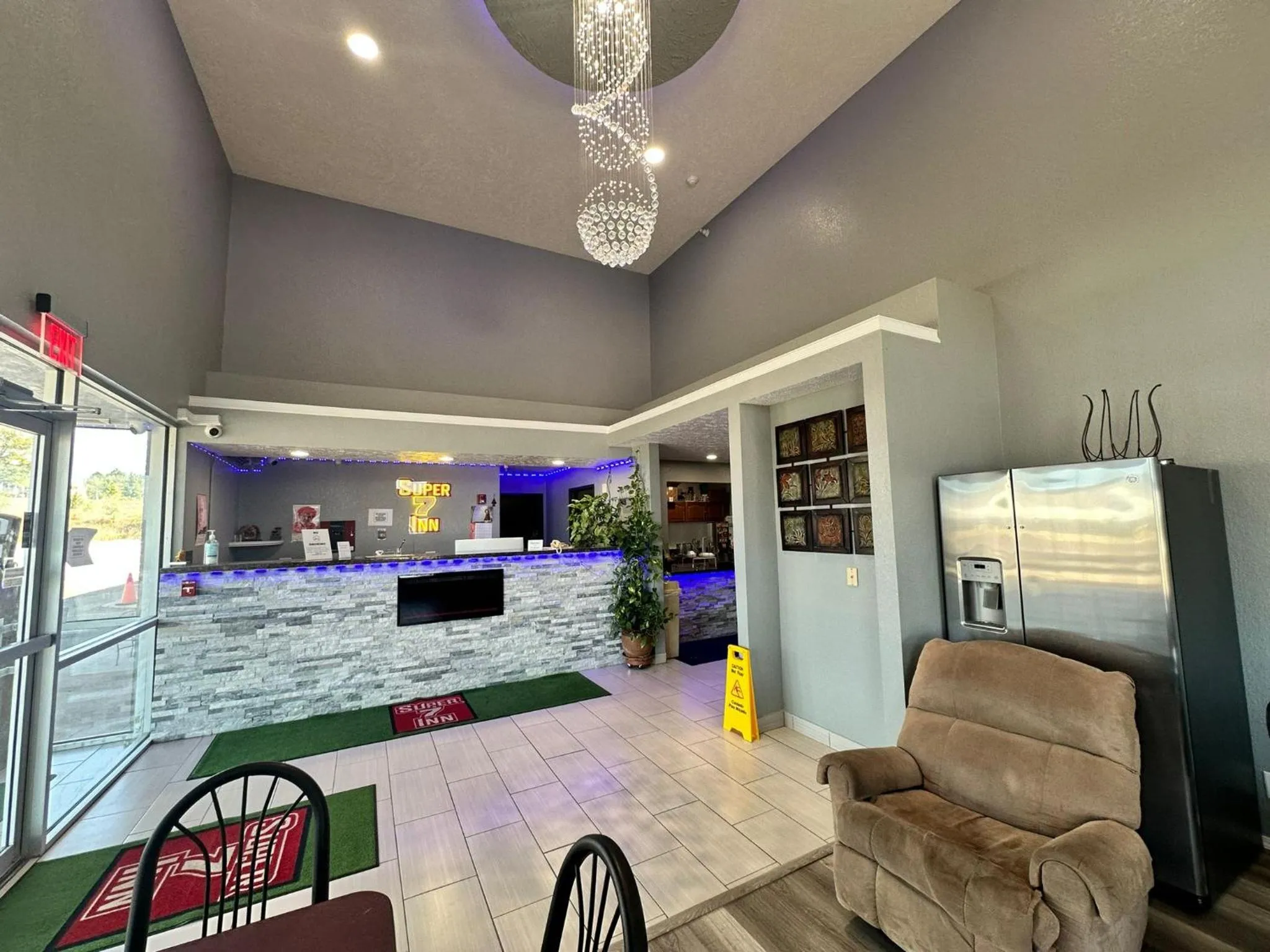 Lobby or reception in Super 7 Inn Tecumseh