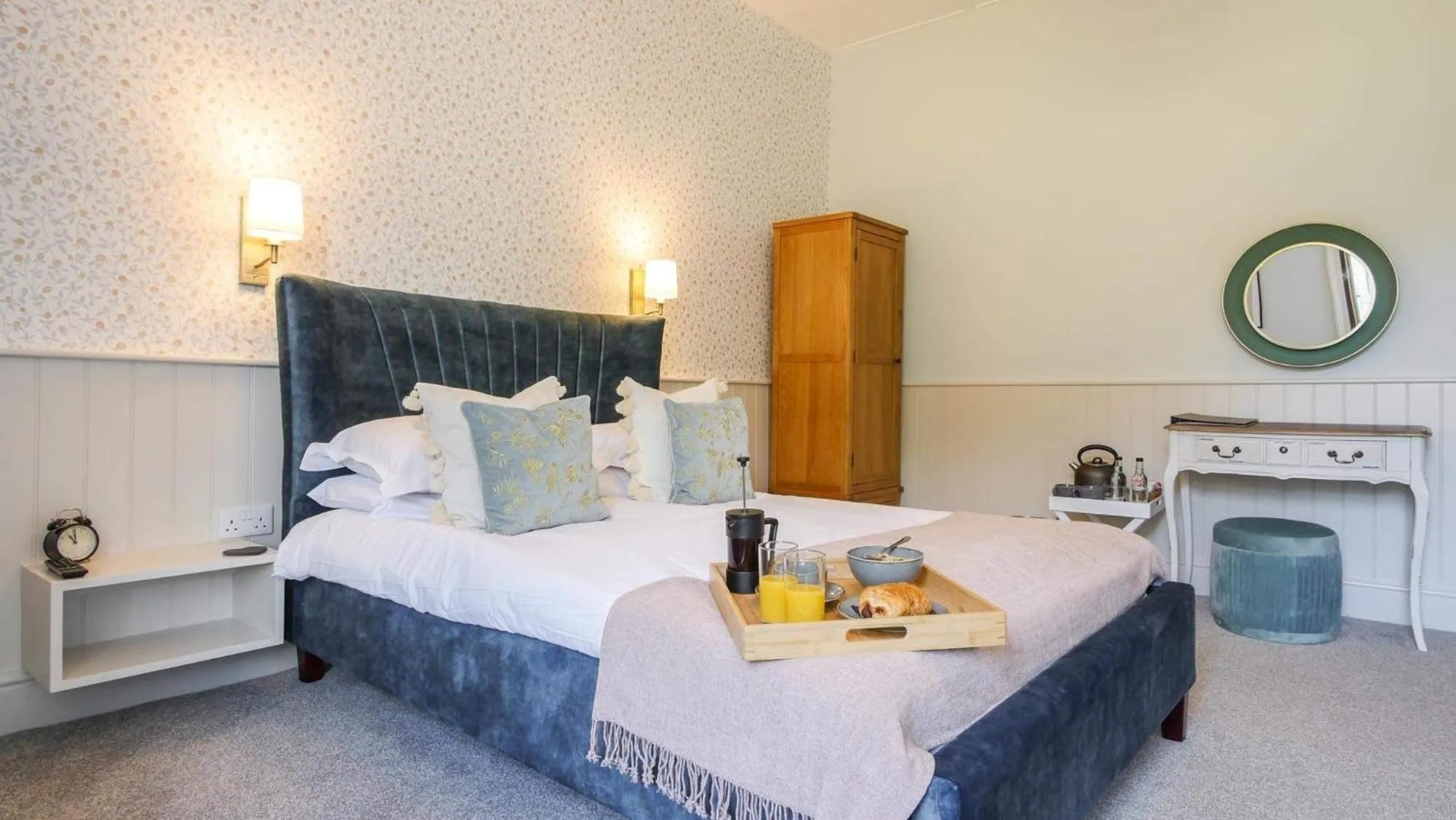 Bed in The Greenhead Hotel