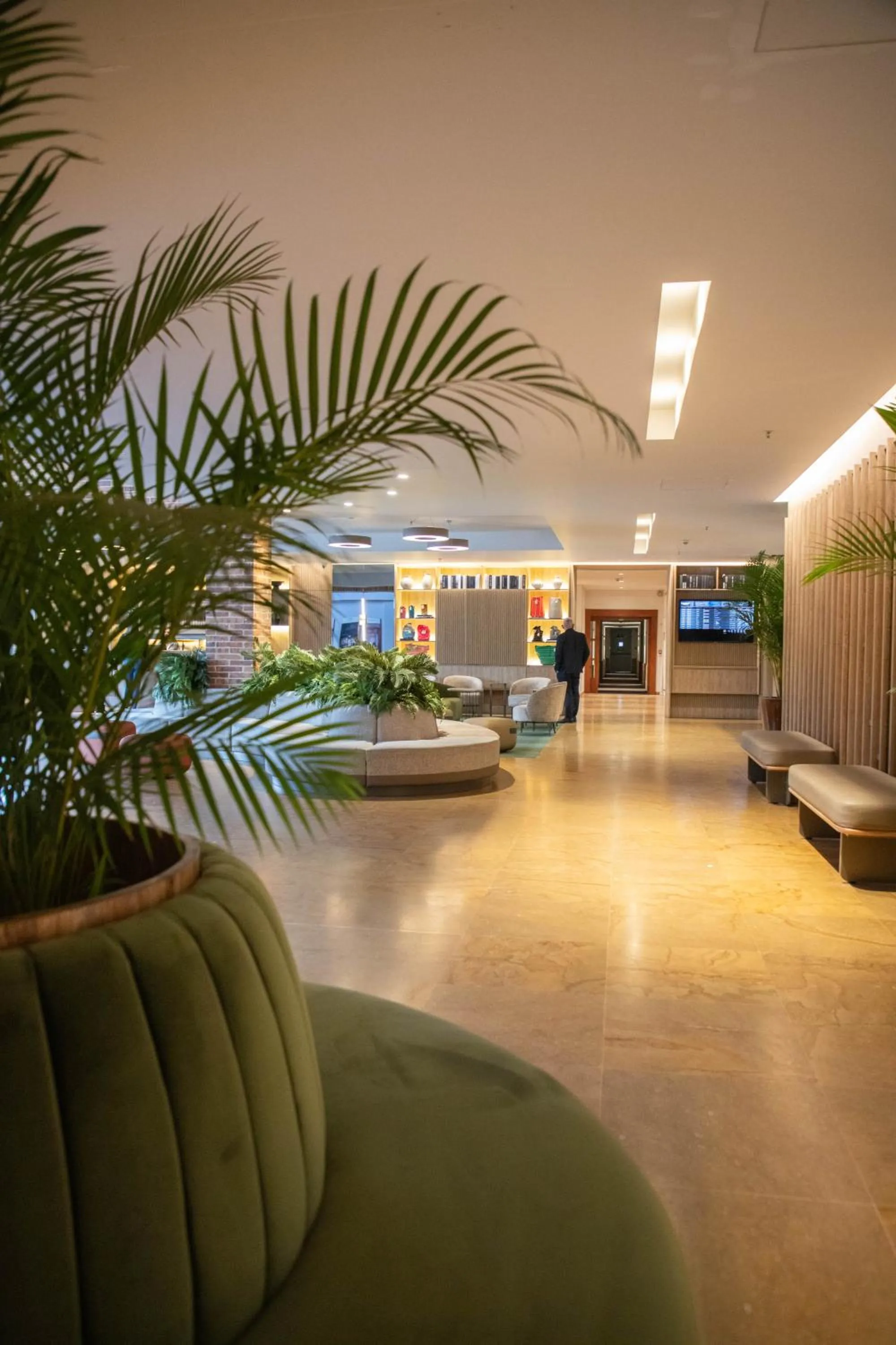 Lobby or reception in Hotel Habitel Prime