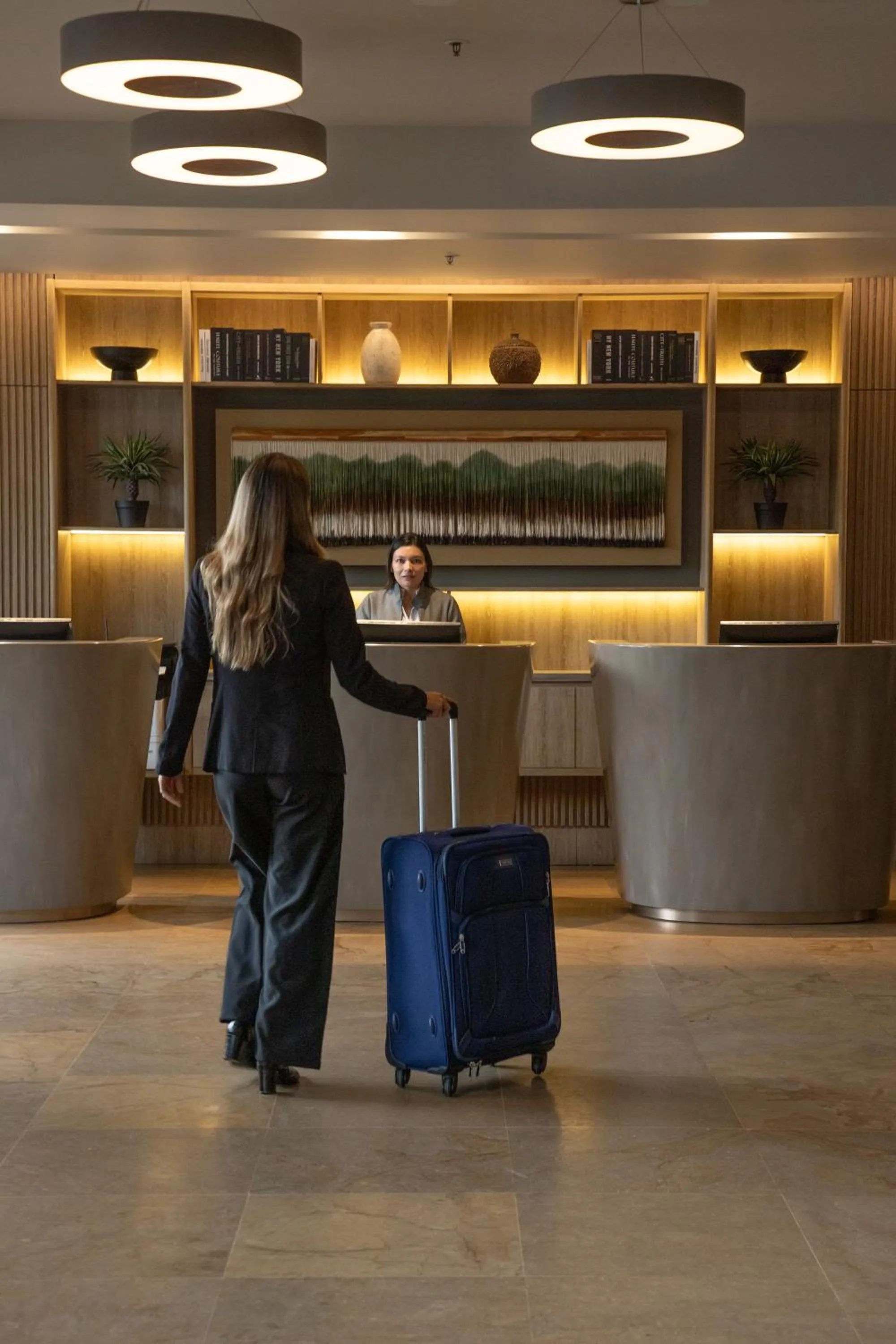 Lobby or reception in Hotel Habitel Prime