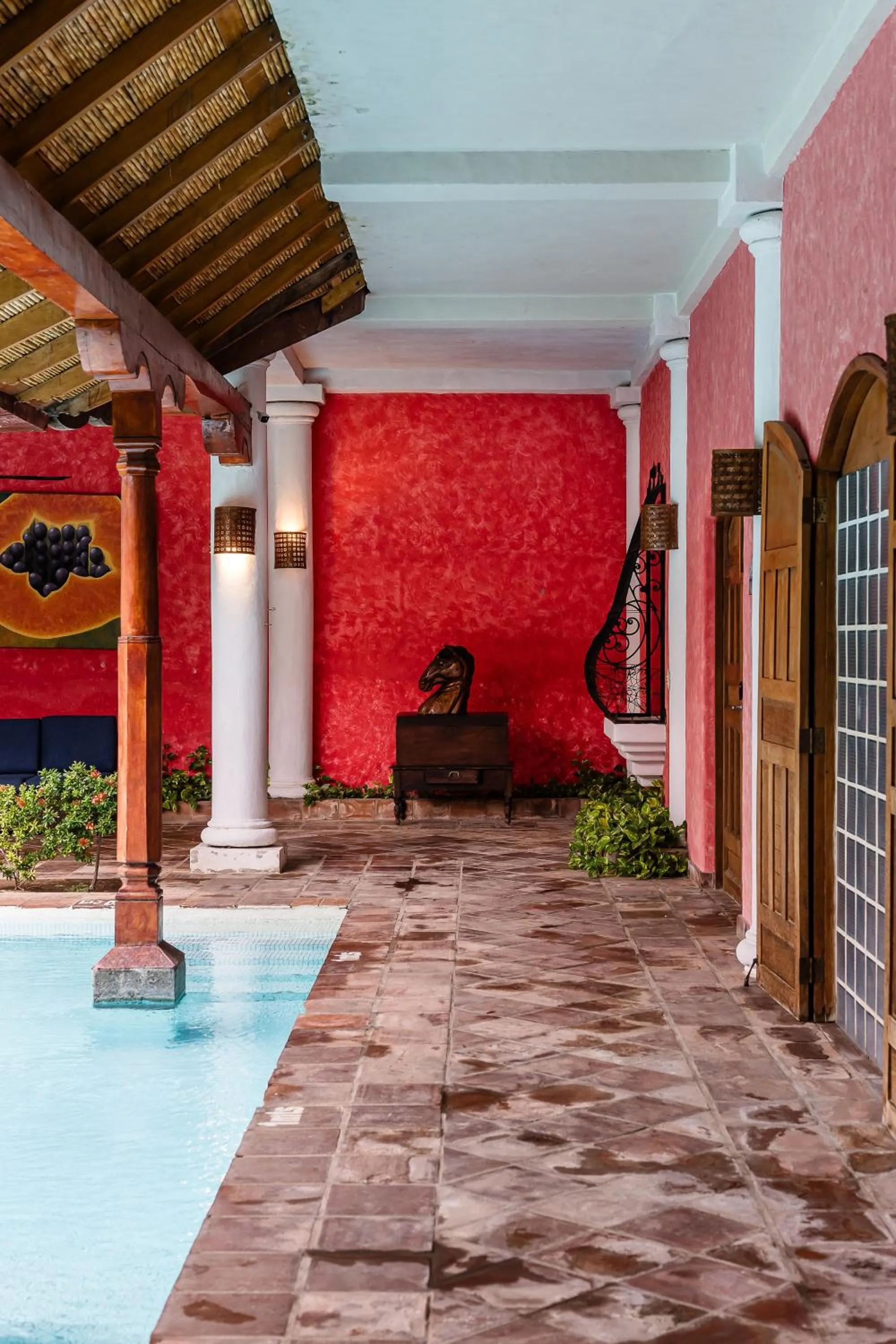 Swimming pool in Hotel Casa del Consulado