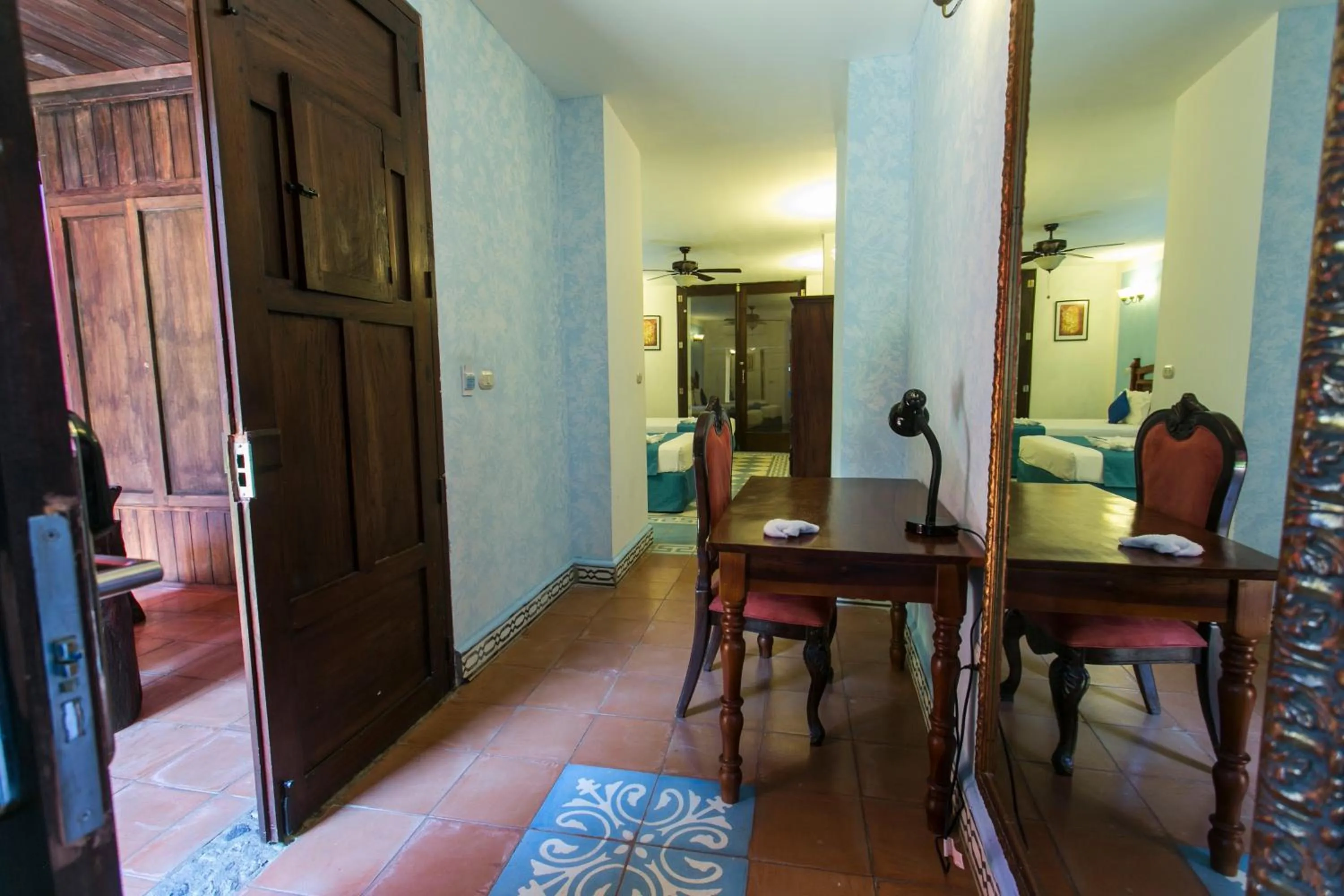 Seating area in Hotel Casa del Consulado