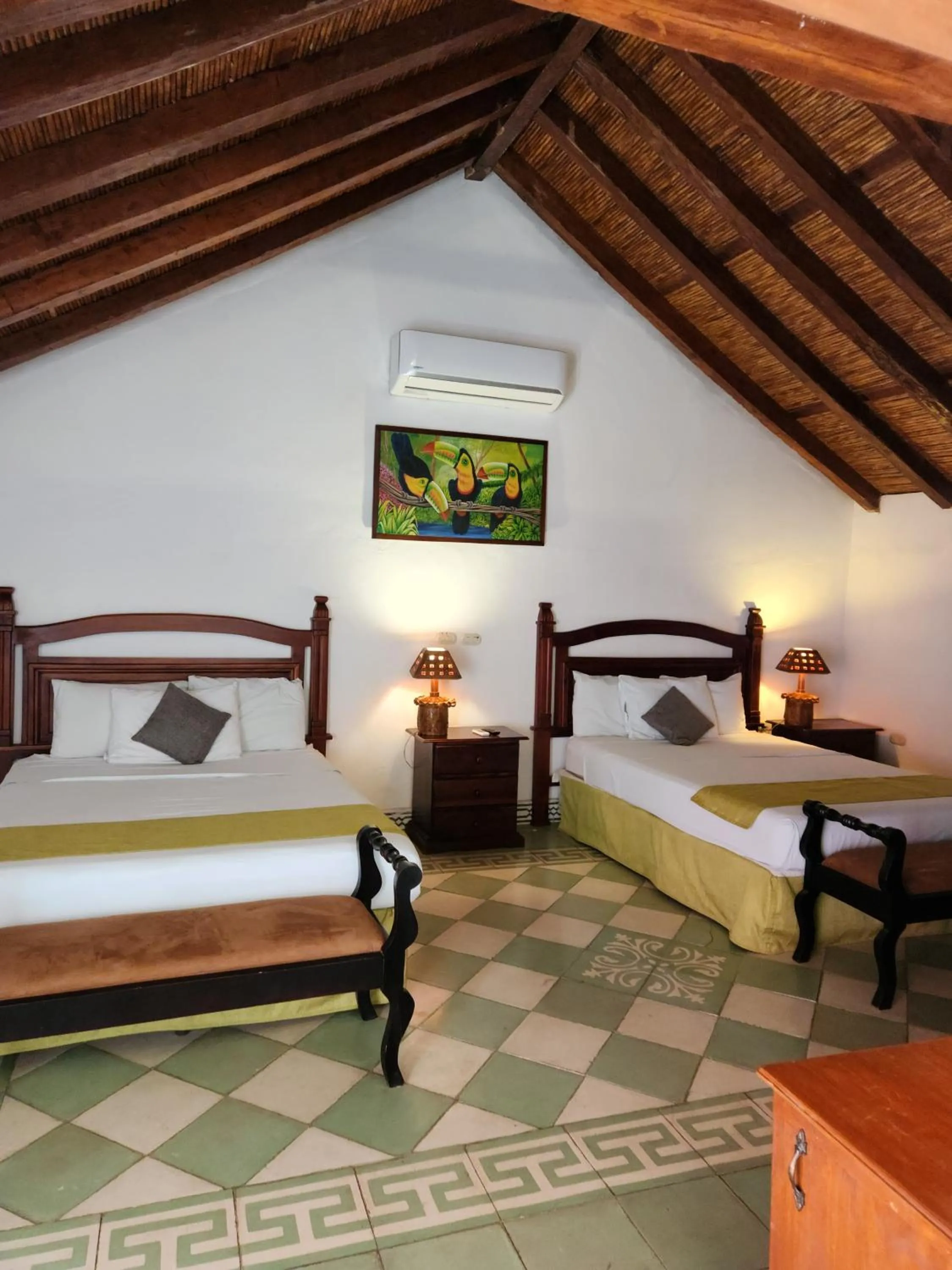 Bed in Hotel Casa del Consulado