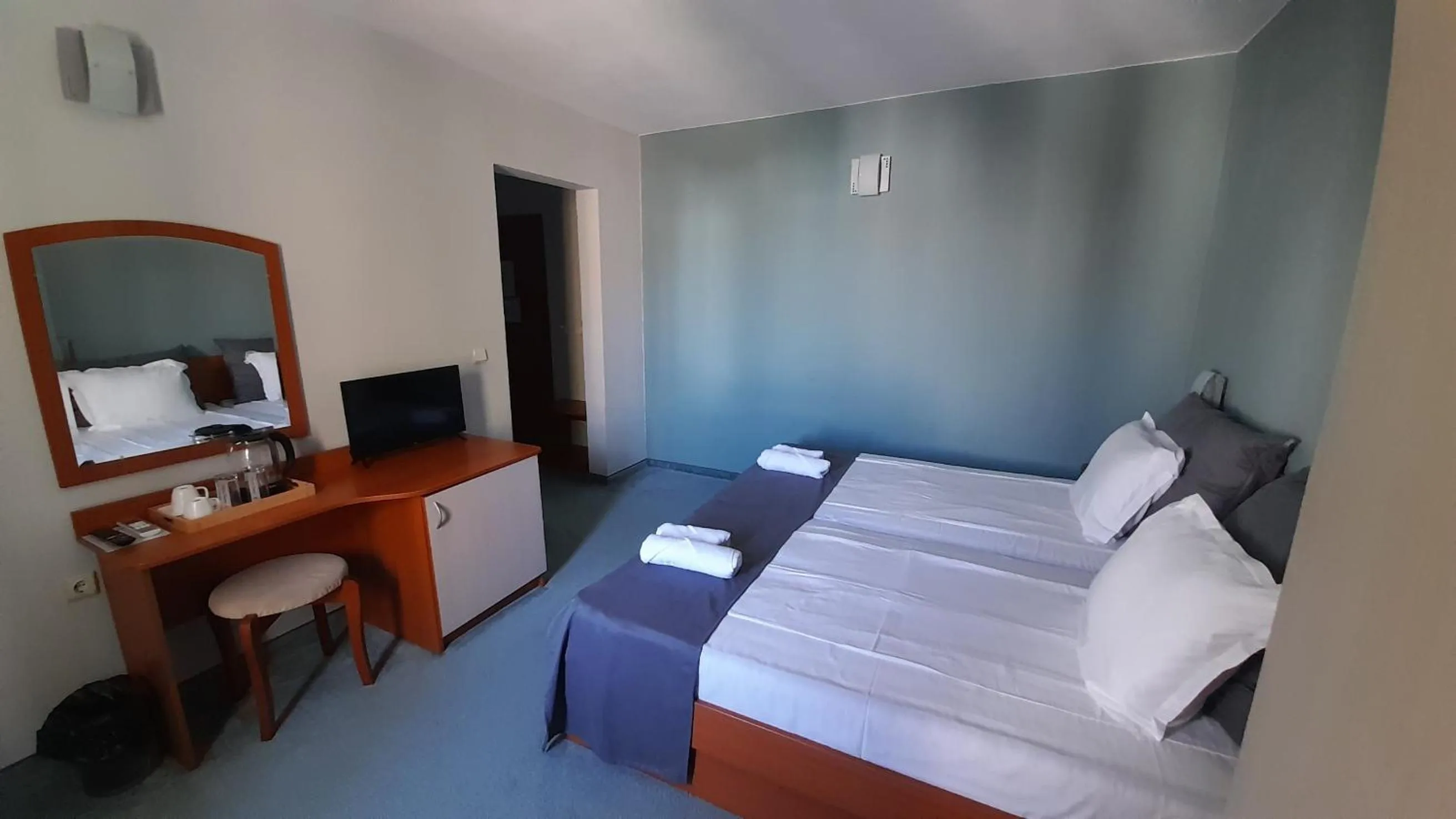 Bed in Family Hotel Saga