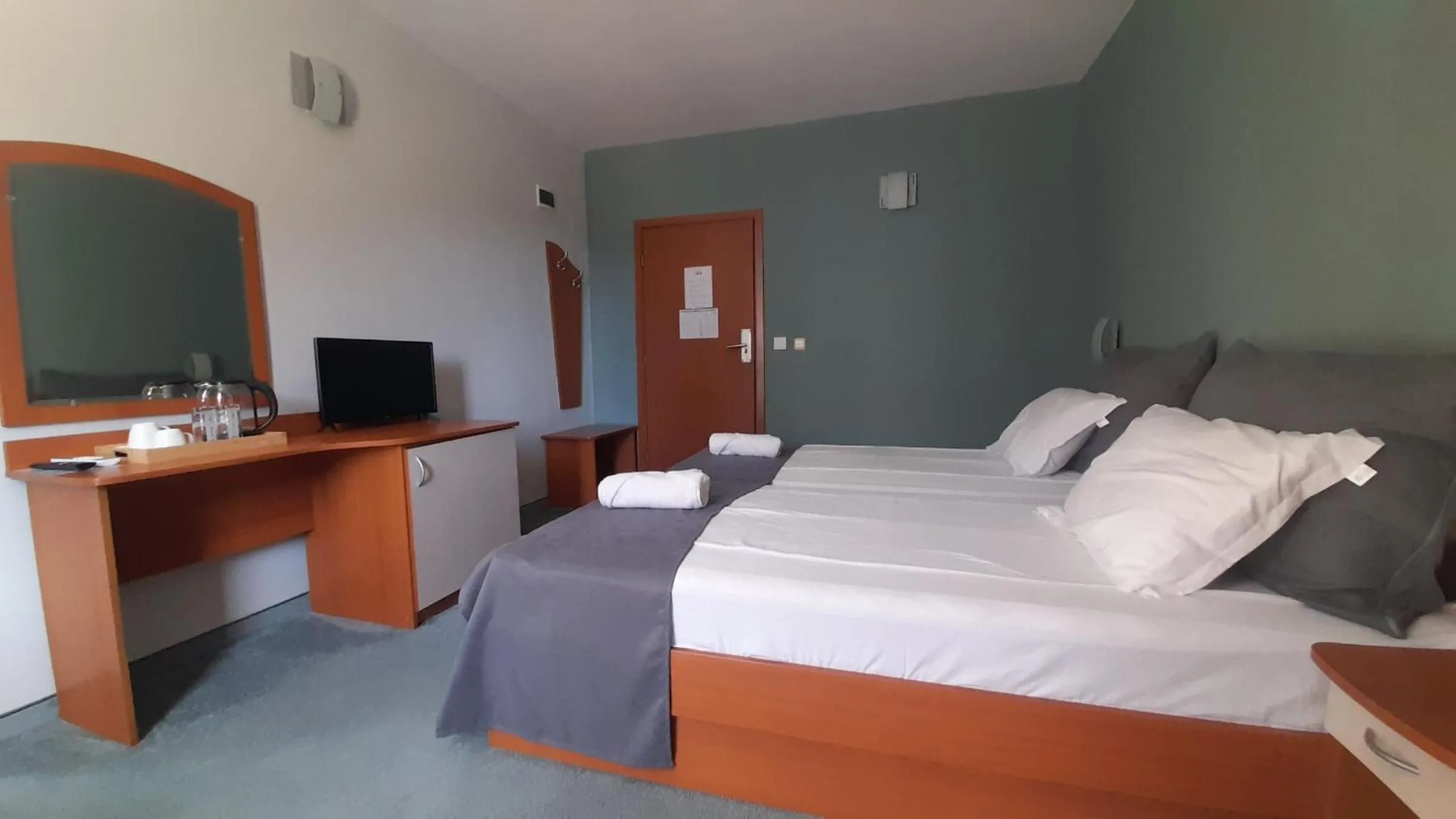 Bed in Family Hotel Saga