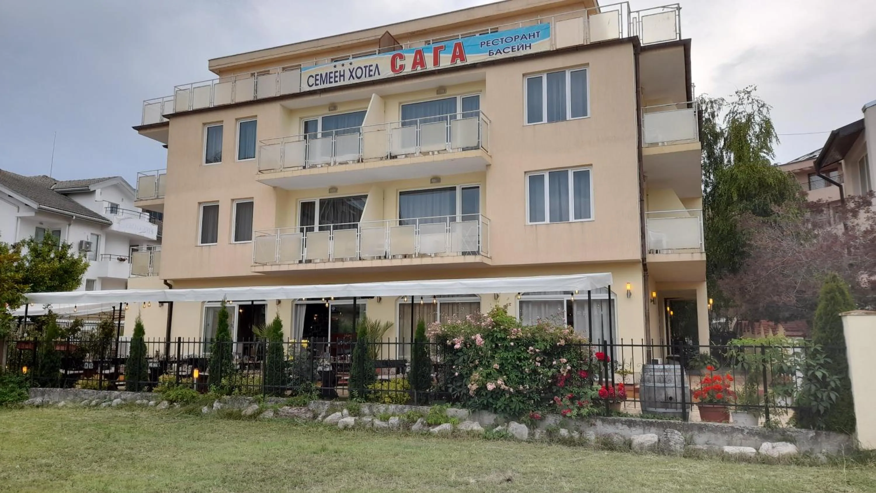 Property building in Family Hotel Saga