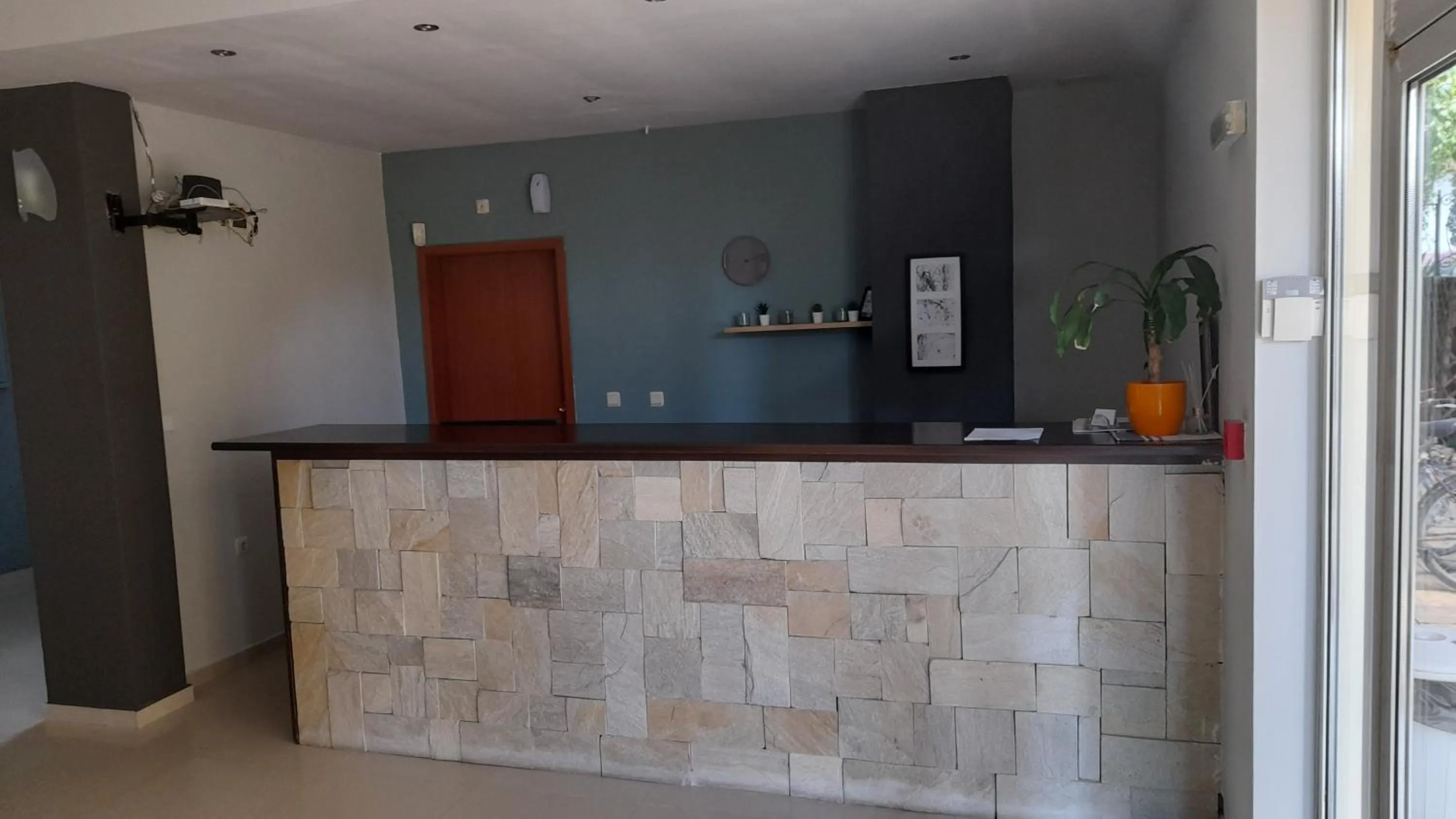 Lobby or reception in Family Hotel Saga