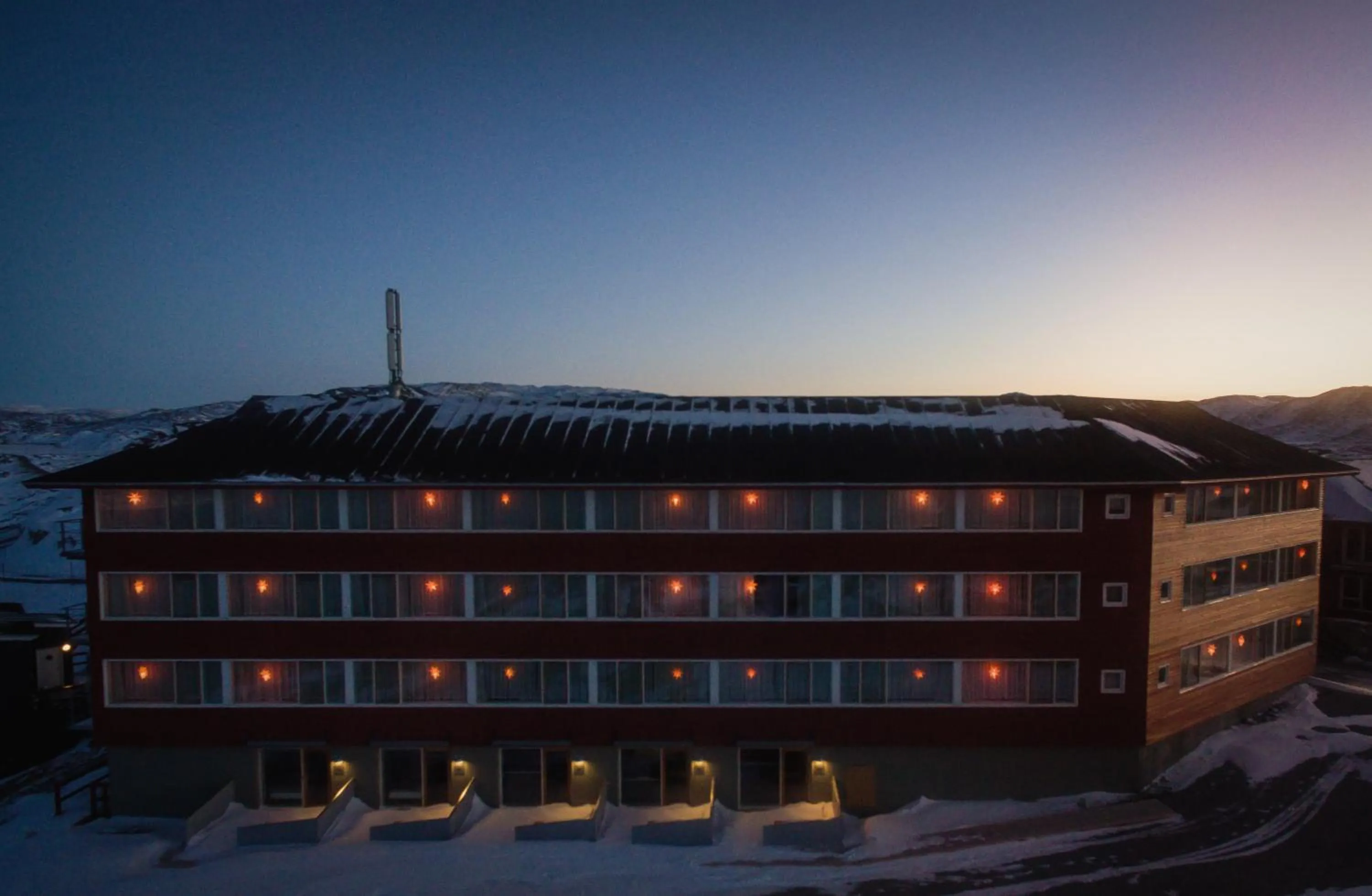 Property building in Hotel Arctic
