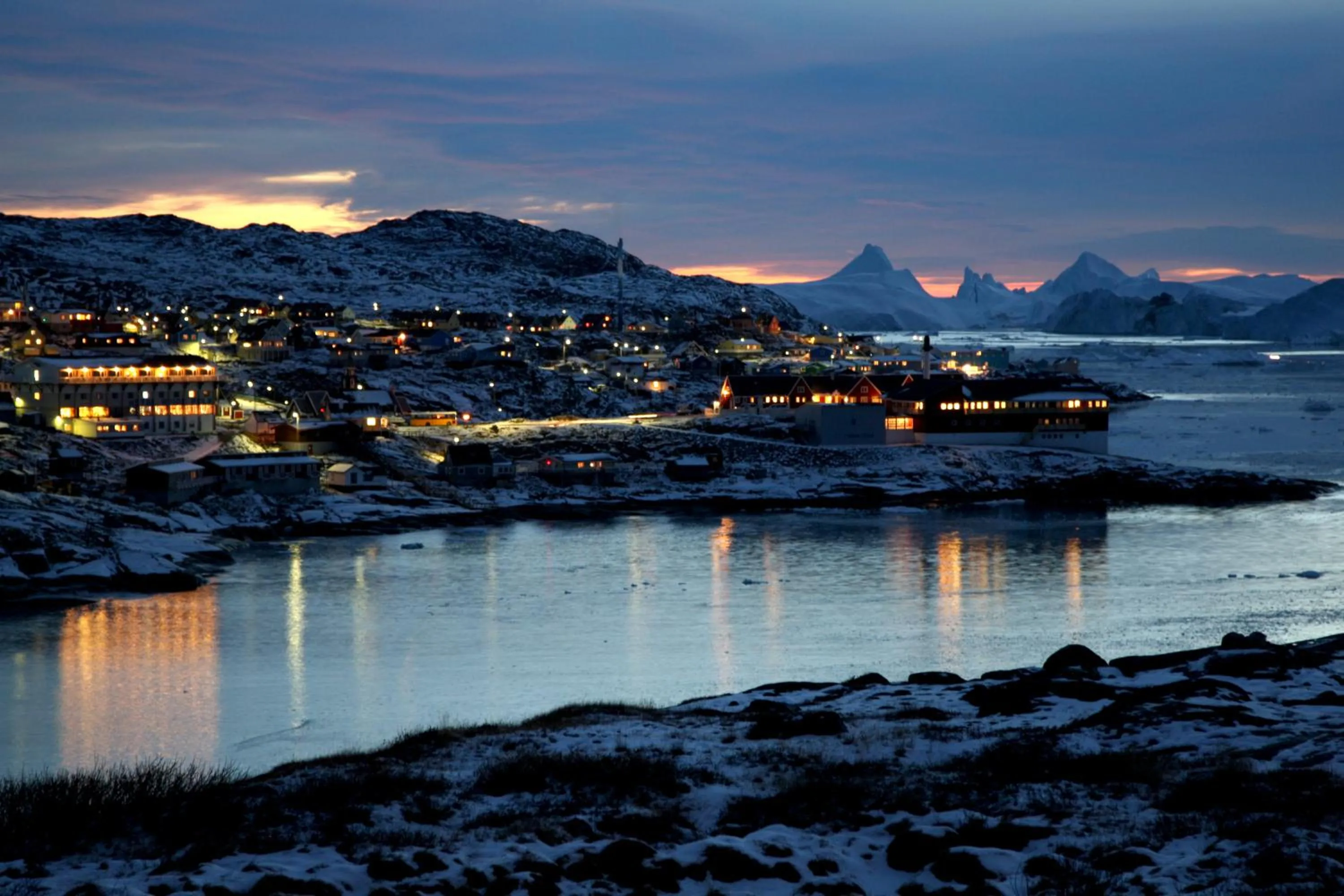 City view in Hotel Arctic