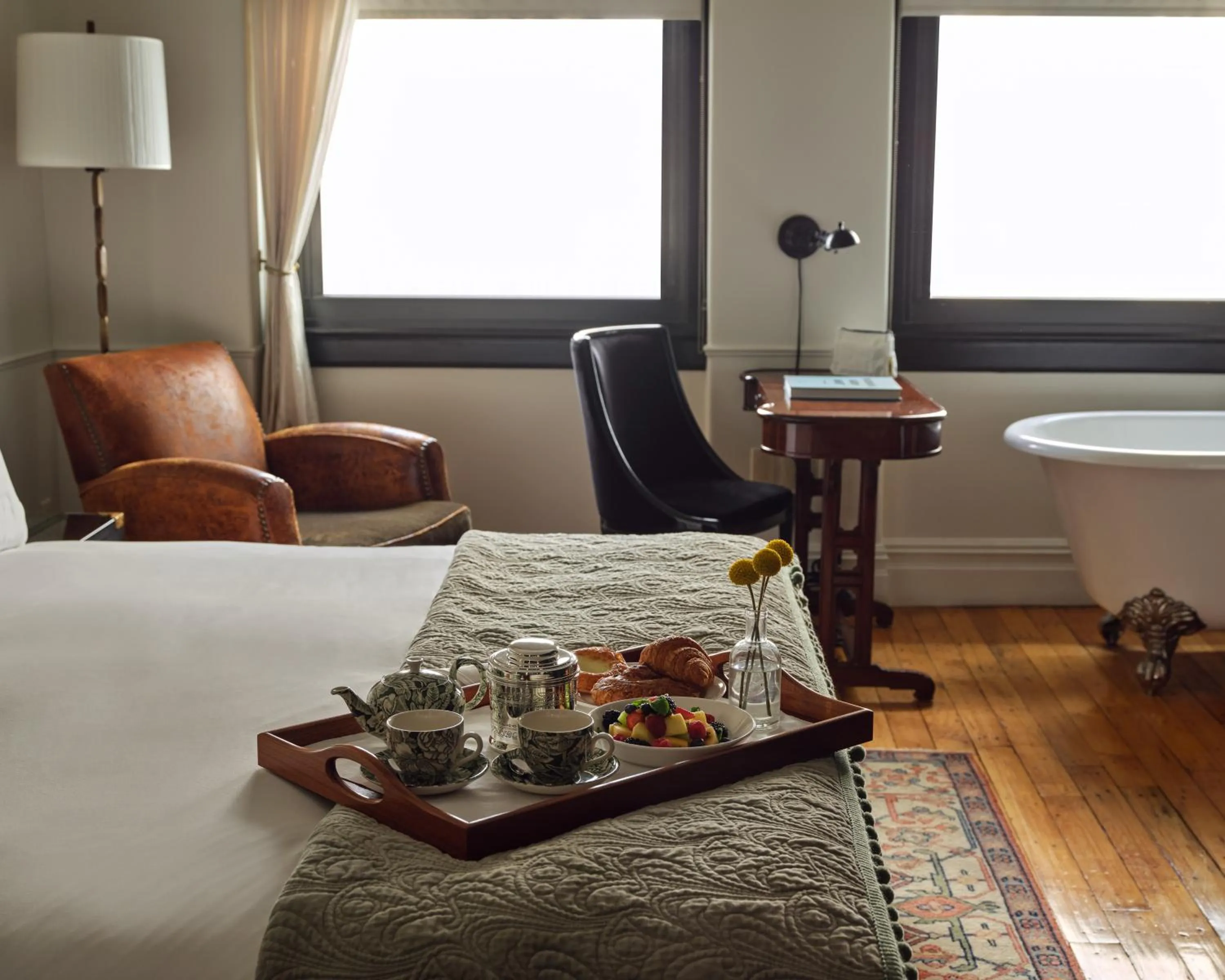 Bedroom, Bed in The Ned NoMad