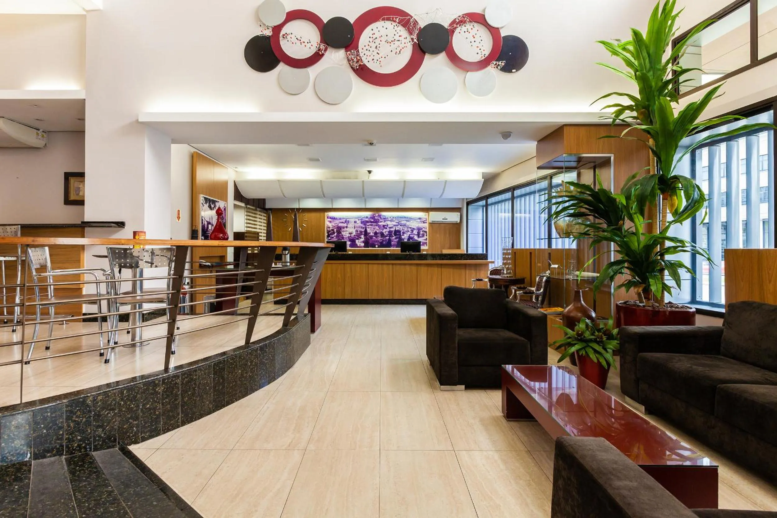 Lobby or reception in Tri Hotel Executive Criciúma