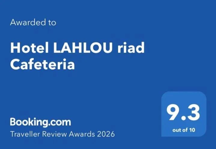 Hotel LAHLOU riad Cafeteria