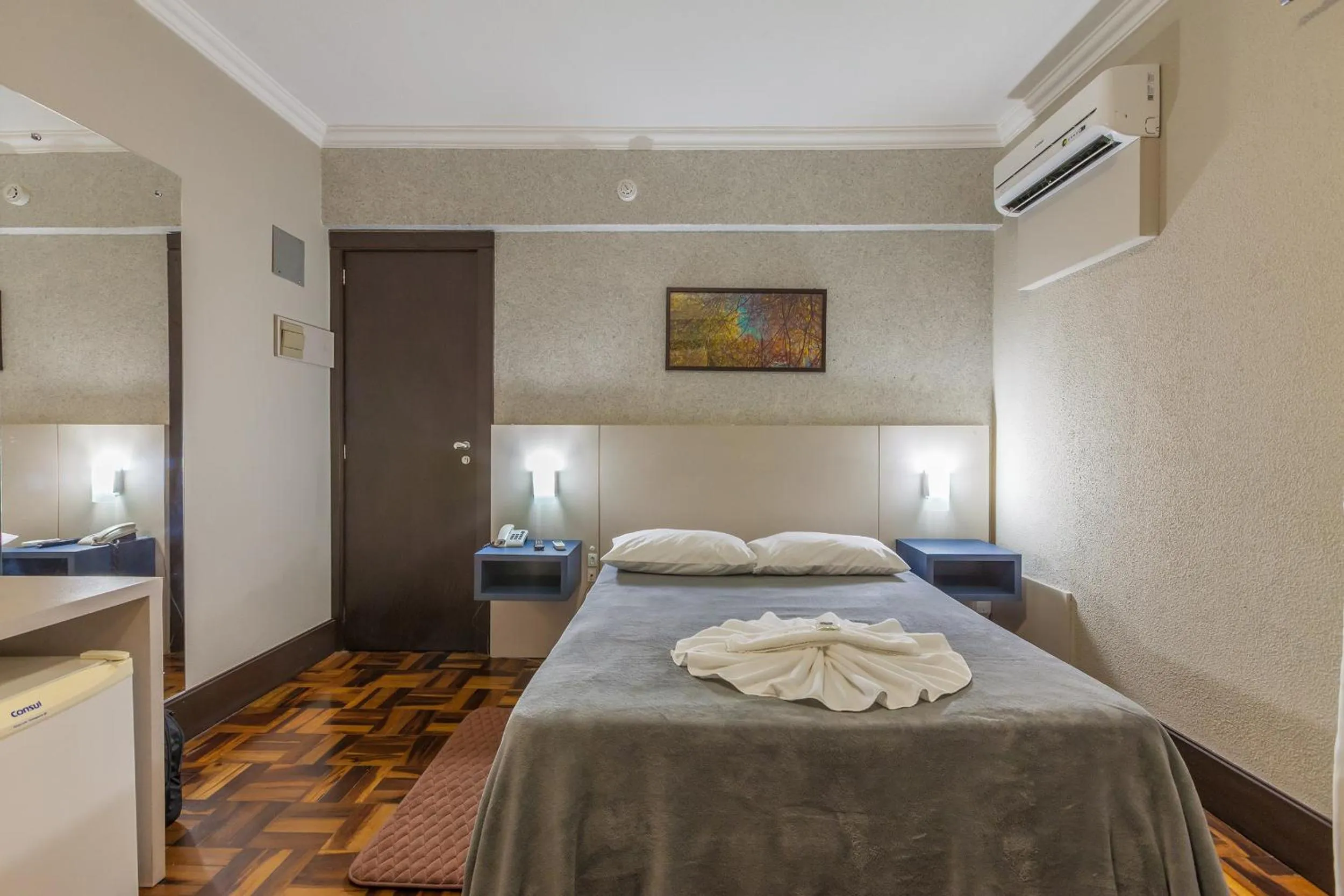 Bedroom, Bed in Tri Hotel Criciúma