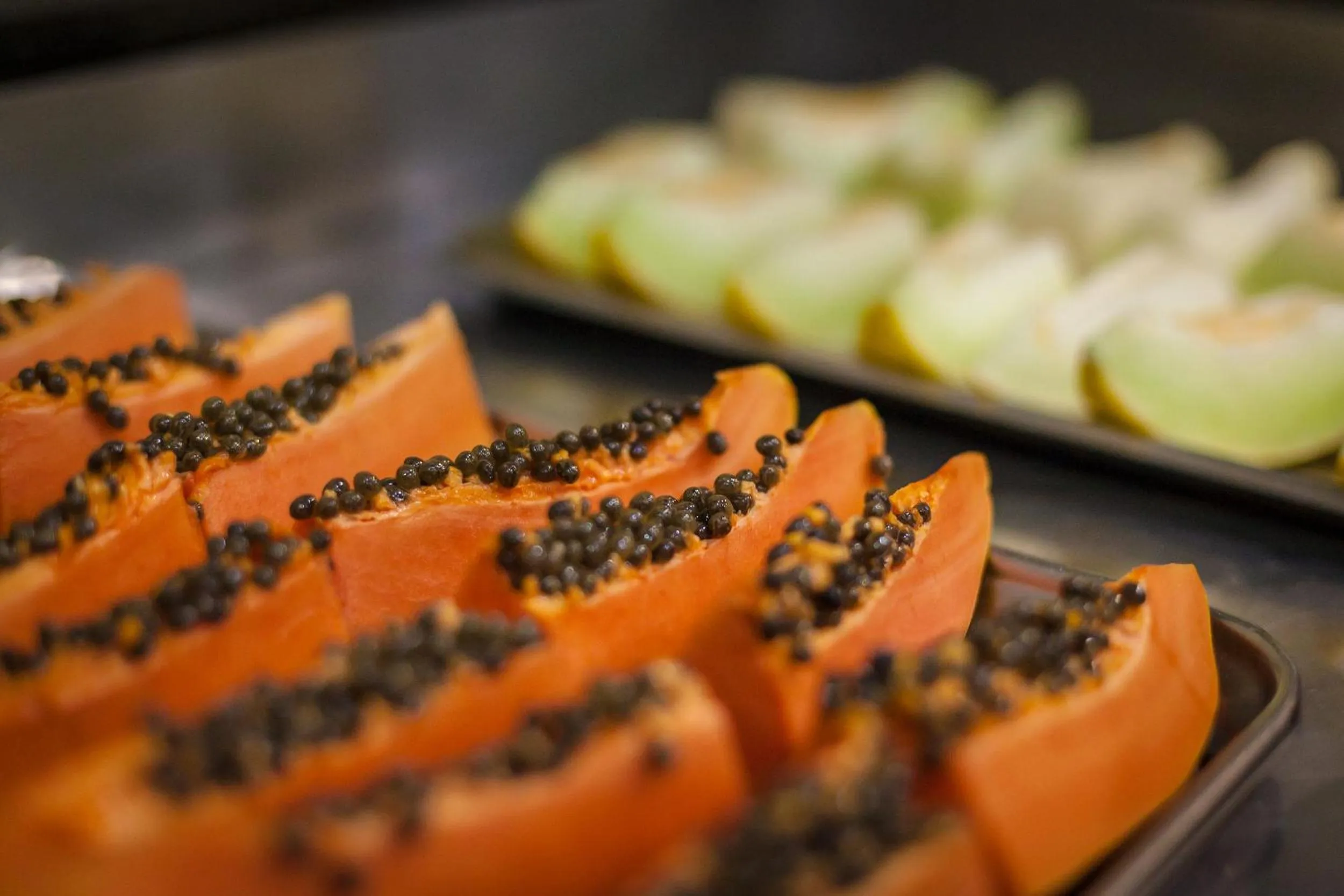 Buffet breakfast in Tri Hotel Criciúma