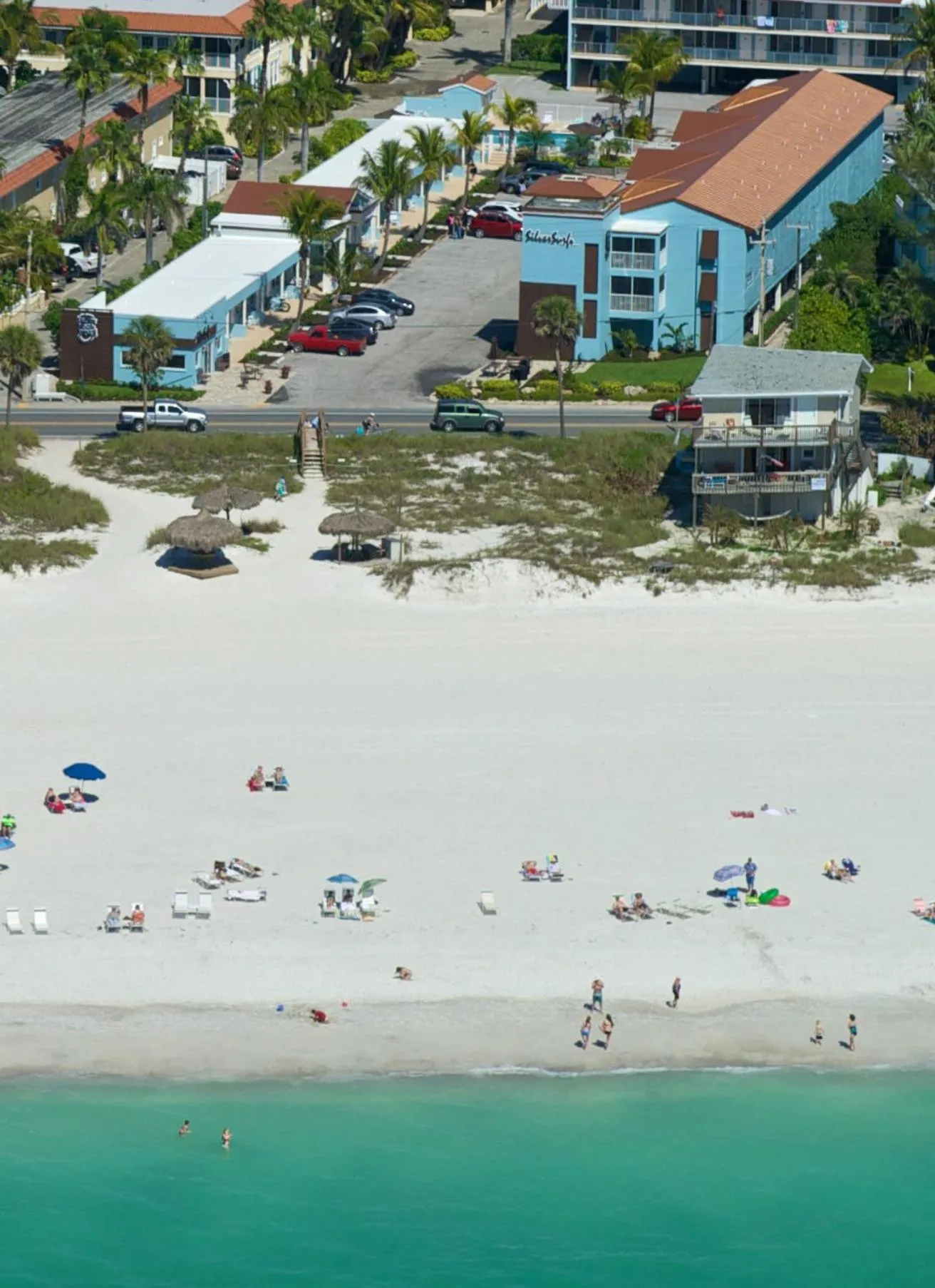 Beach in Silver Surf Gulf Beach Resort