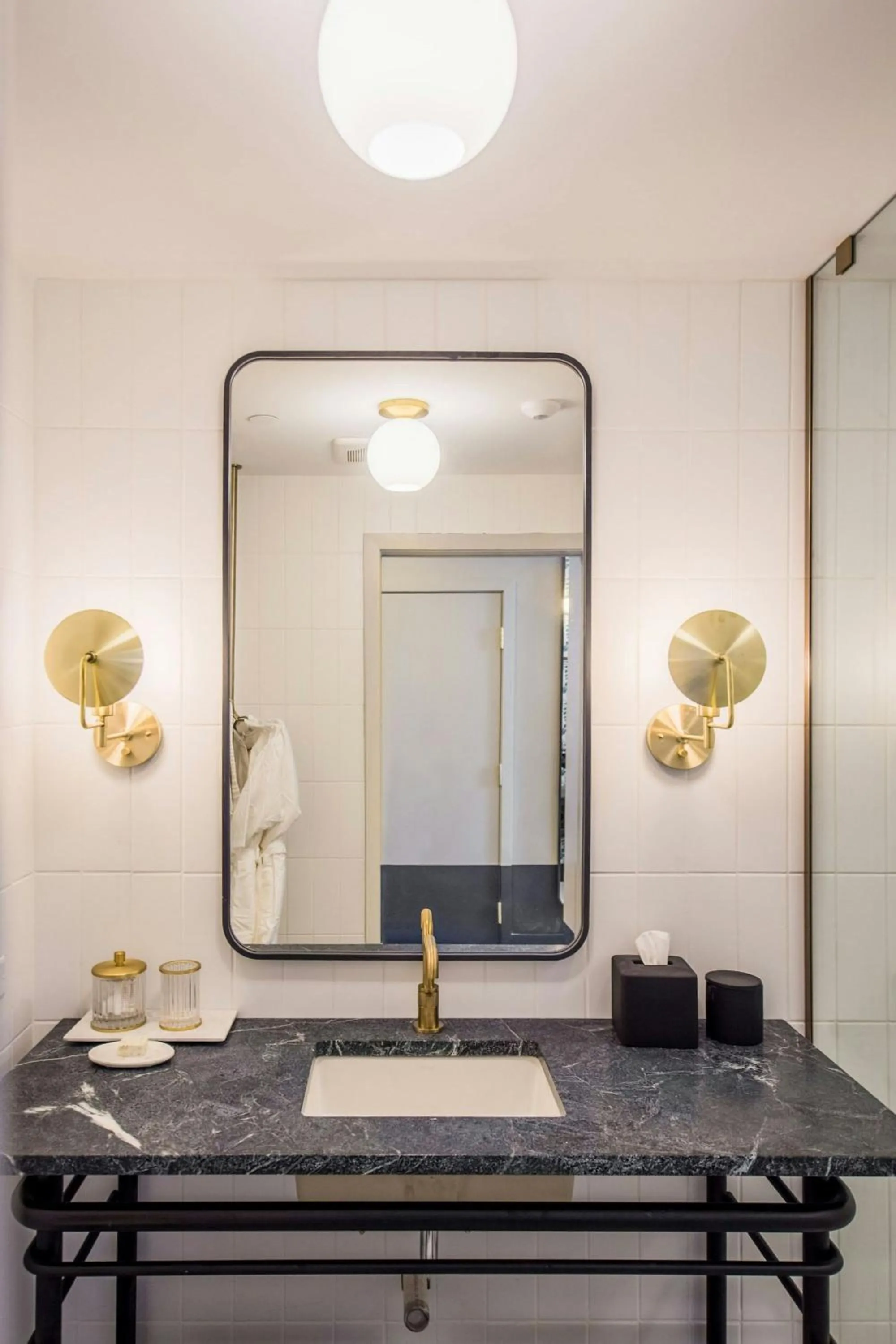 Bathroom in Woodlark Hotel Portland, a Tribute Portfolio Hotel