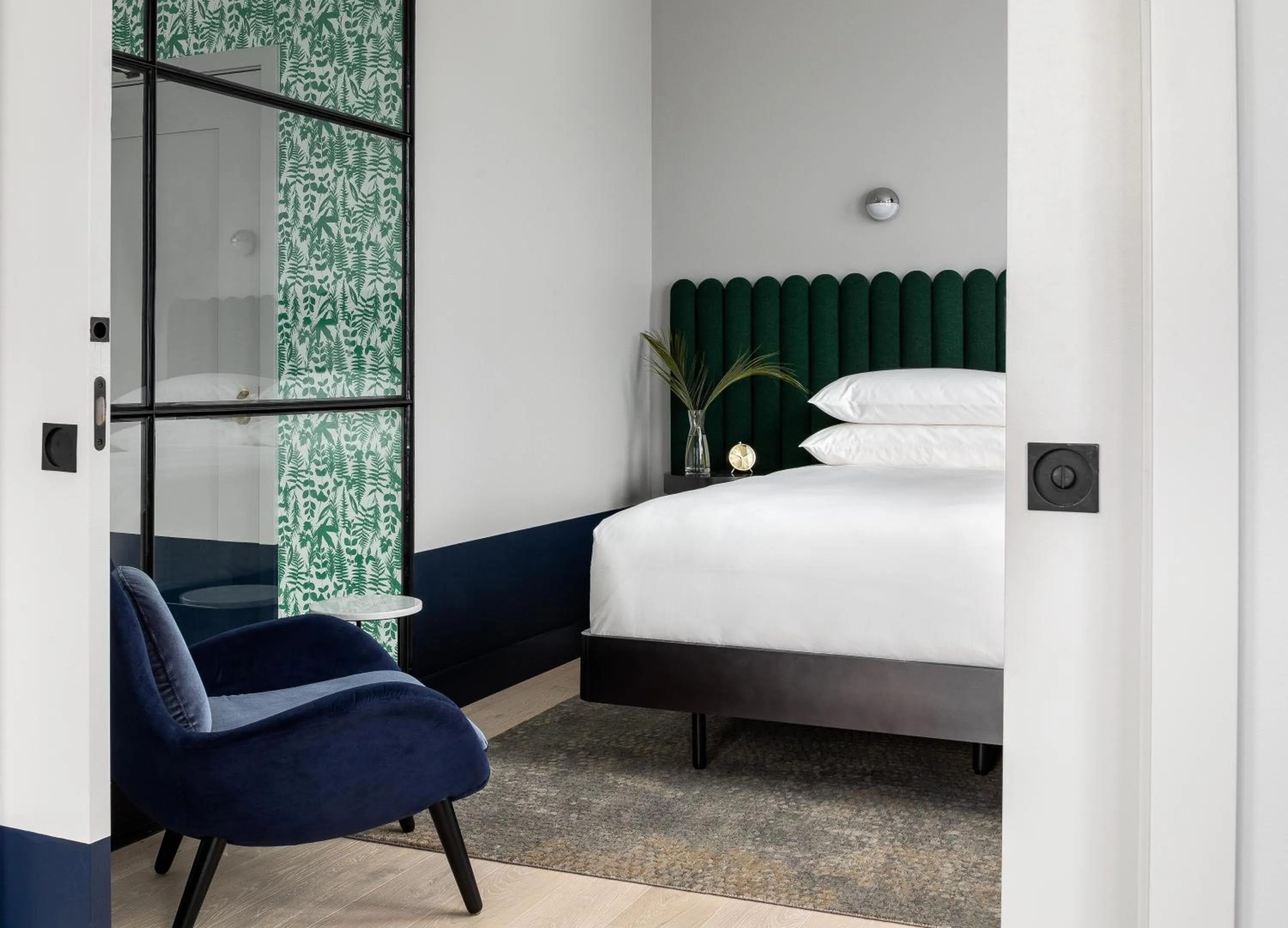 Bedroom, Bed in Woodlark Hotel Portland, a Tribute Portfolio Hotel