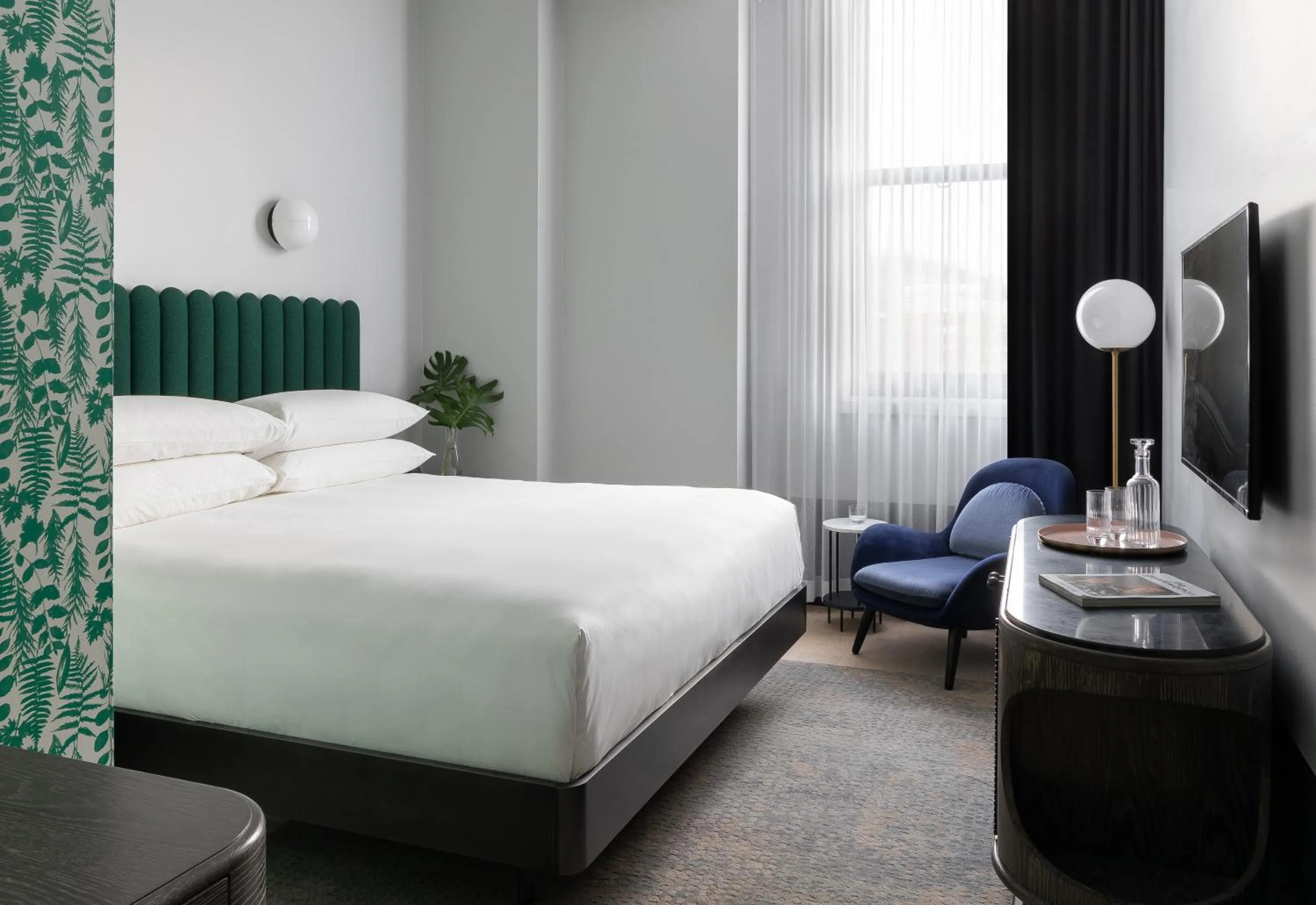 Bedroom, Bed in Woodlark Hotel Portland, a Tribute Portfolio Hotel