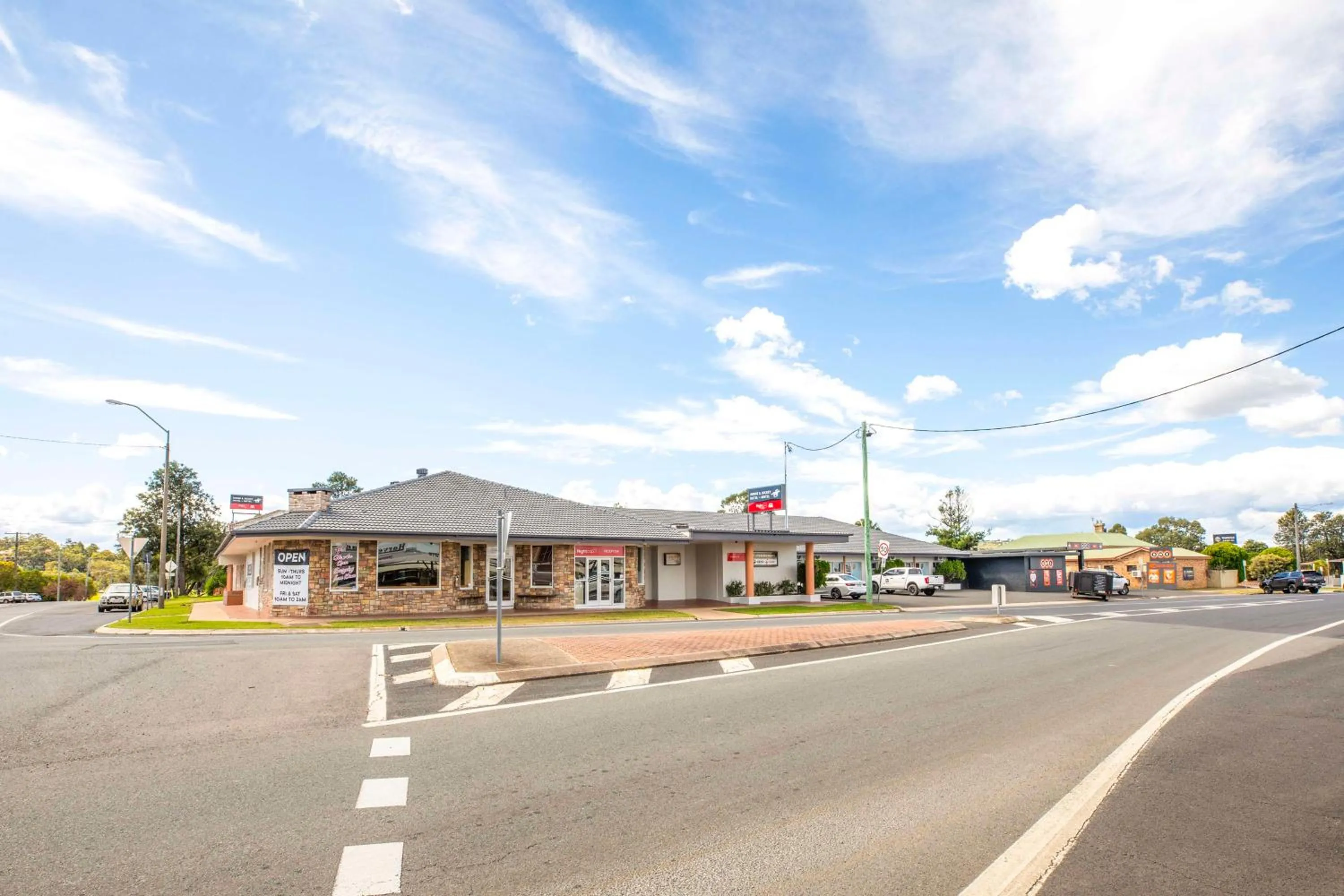 Property building in Nightcap at Horse & Jockey Hotel Warwick