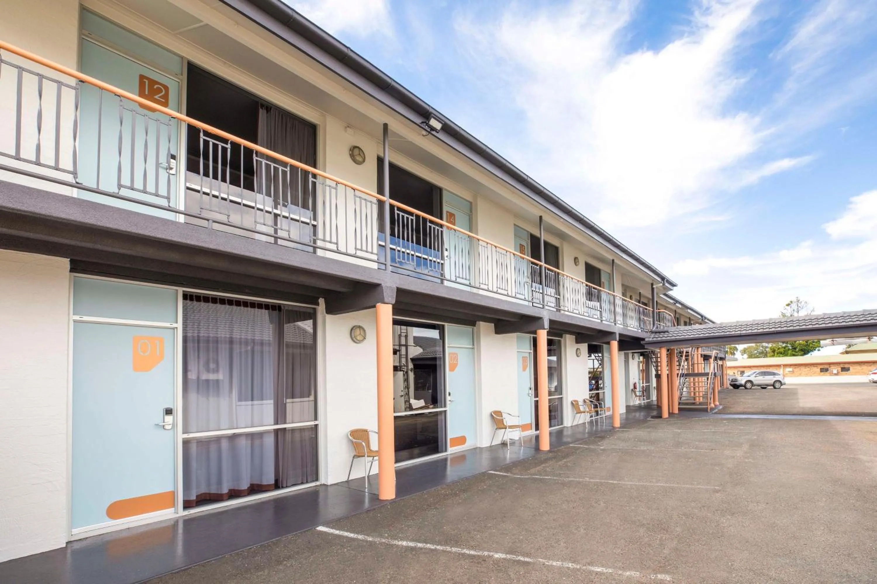 Property building in Nightcap at Horse & Jockey Hotel Warwick