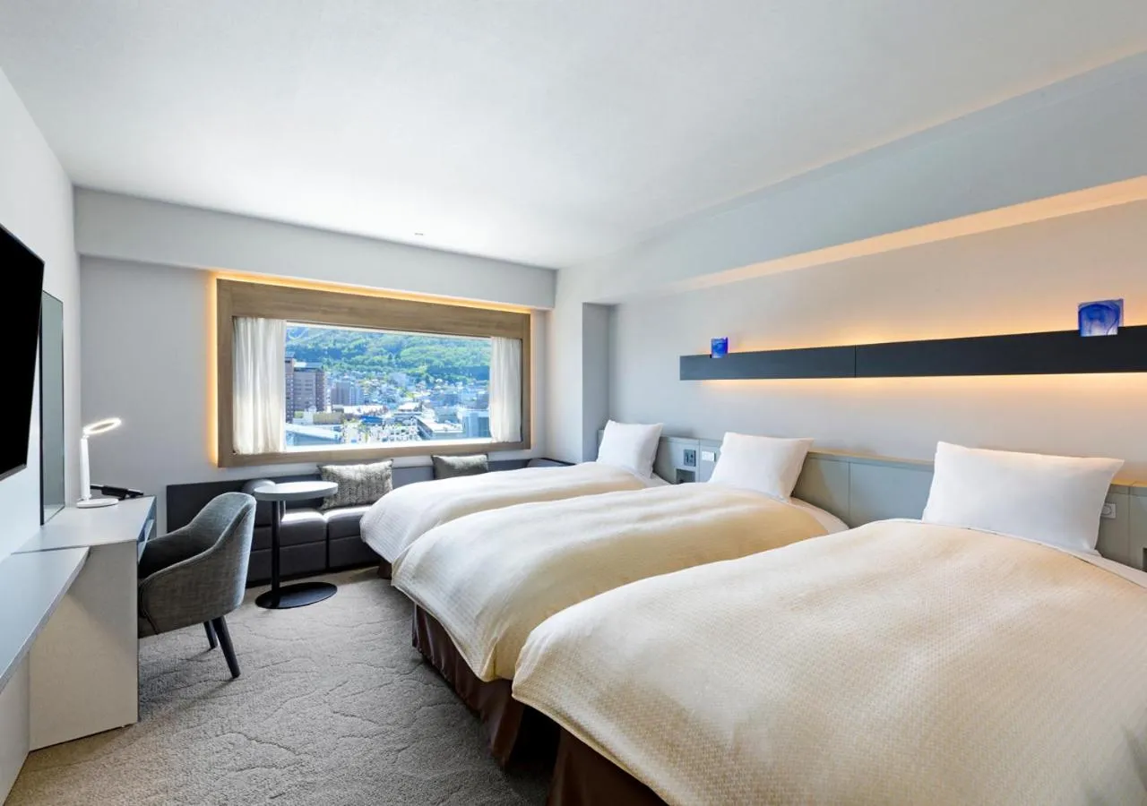 Photo of the whole room, Bed in HOTEL＆SPA CENTURY MARINA HAKODATE
