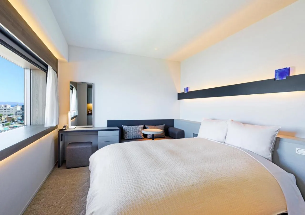 Photo of the whole room, Bed in HOTEL＆SPA CENTURY MARINA HAKODATE