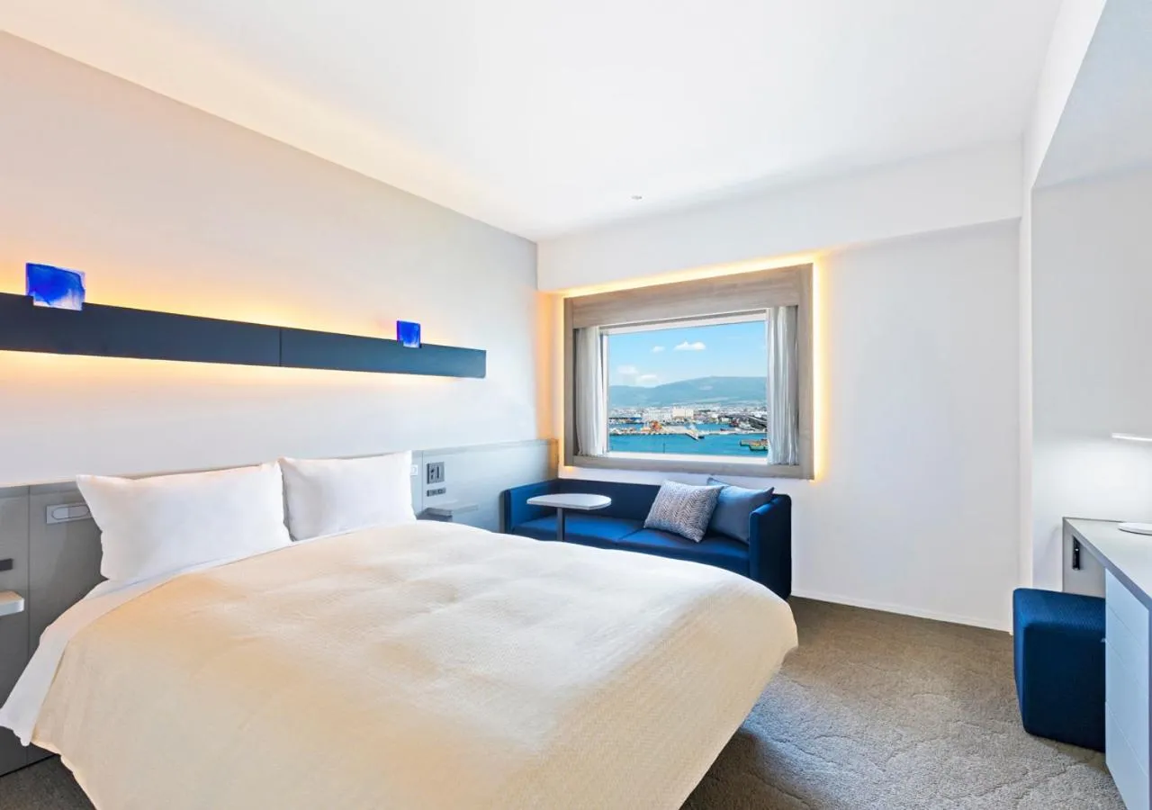 Photo of the whole room, Bed in HOTEL＆SPA CENTURY MARINA HAKODATE