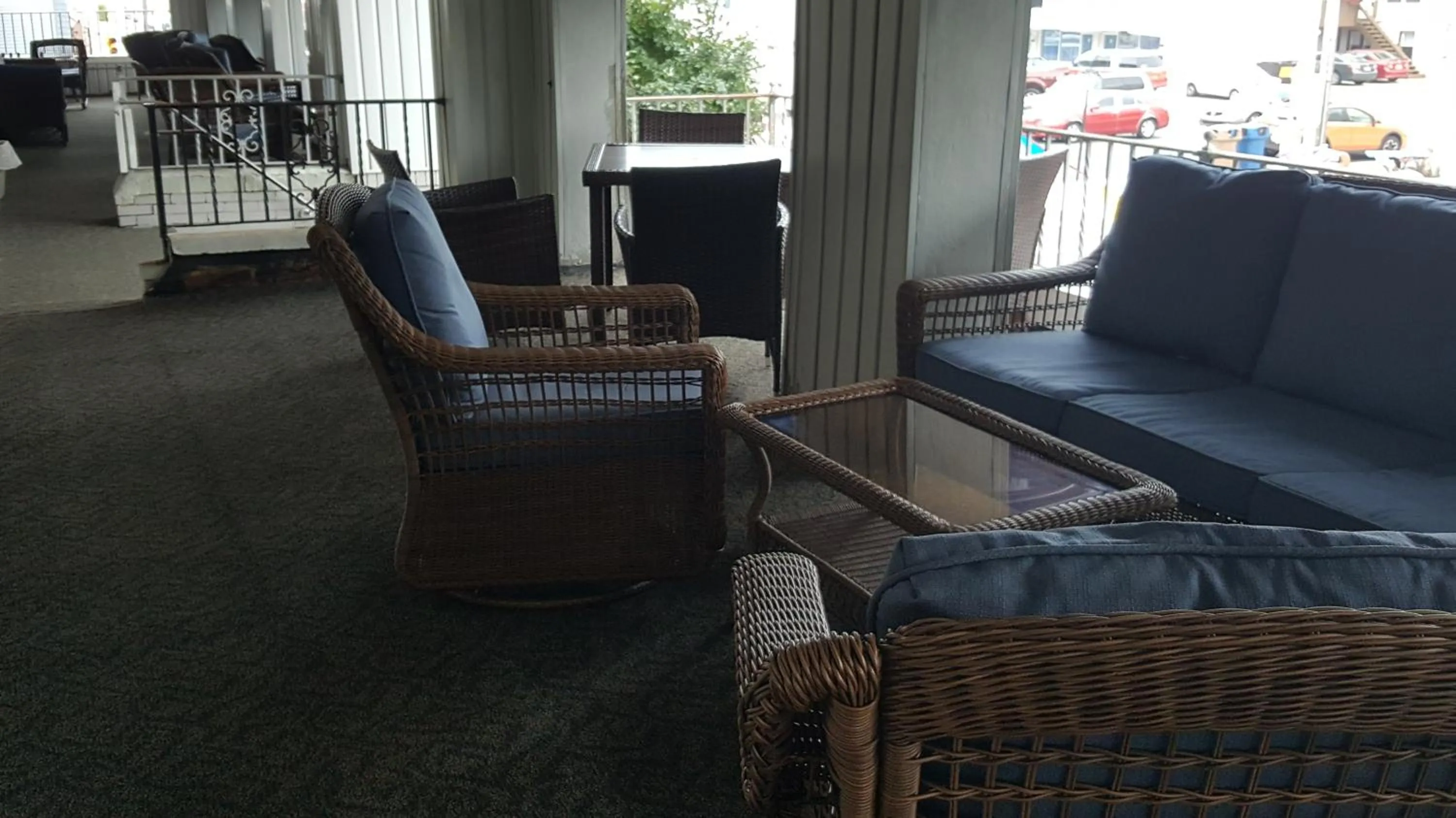 Balcony/Terrace in Blue Water Inn