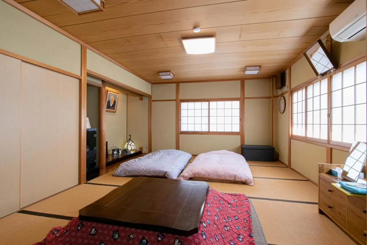 Bed in Houtouji Temple