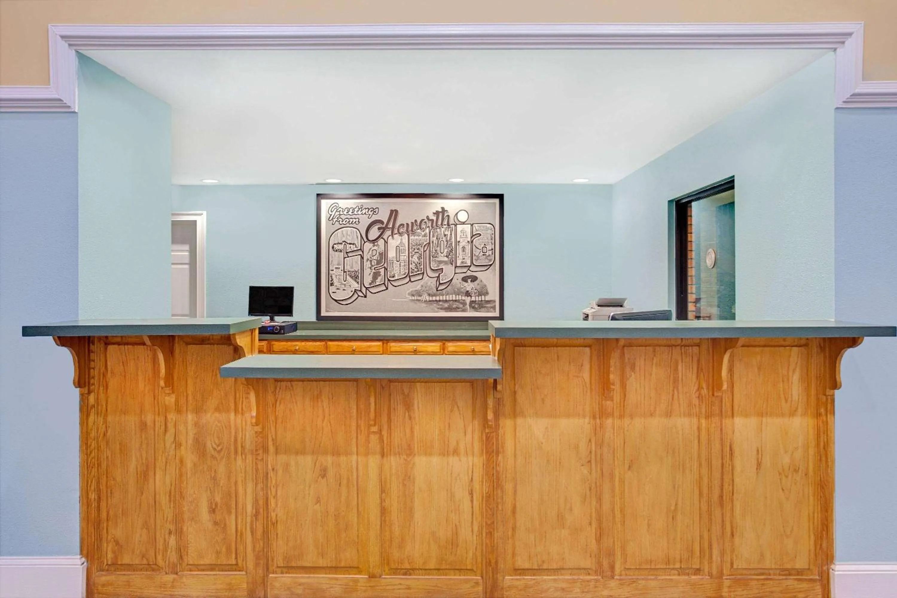 Lobby or reception in Super 8 by Wyndham Acworth/Atlanta Area