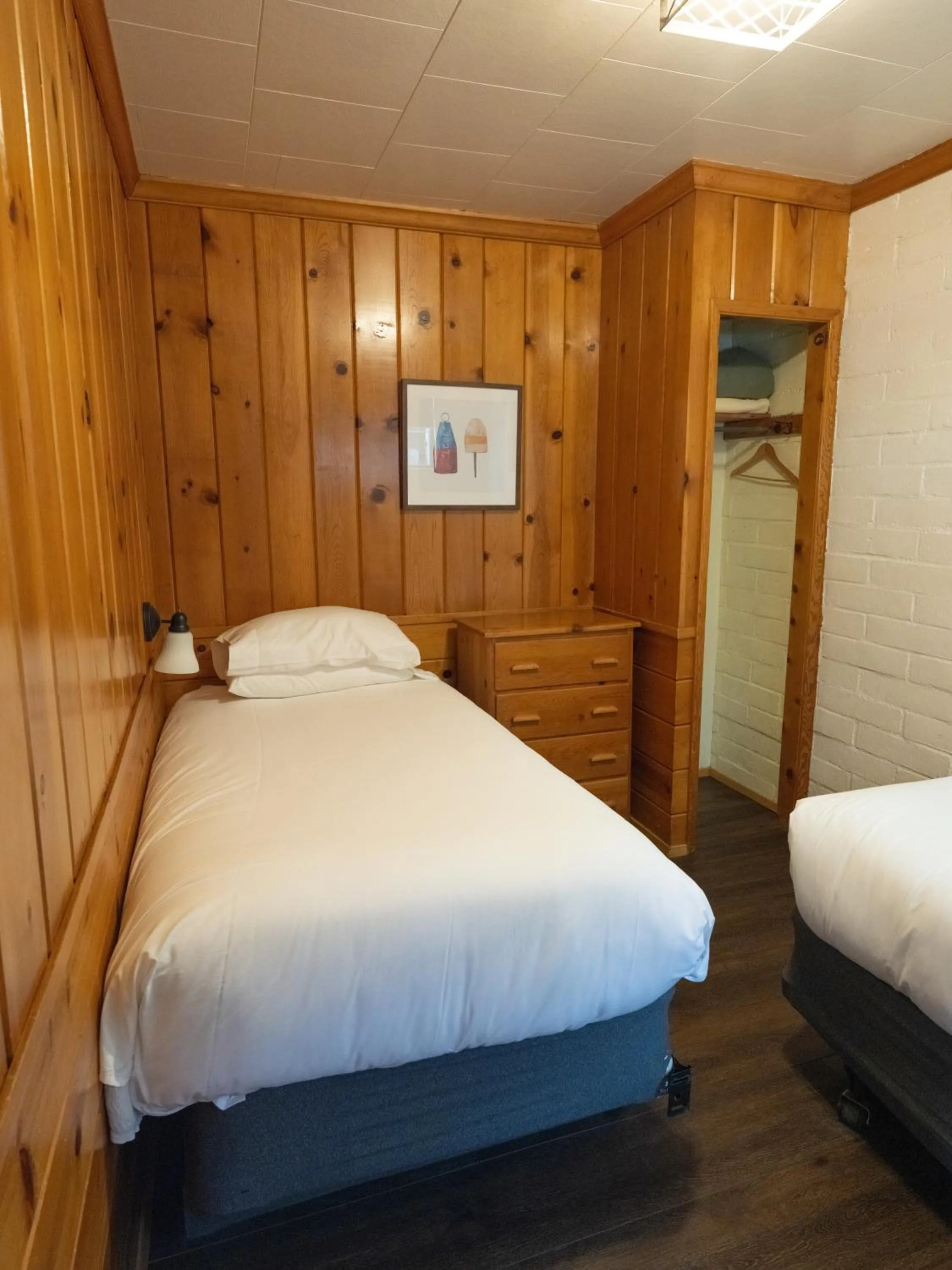 Bedroom, Bed in Lake Front Cabins