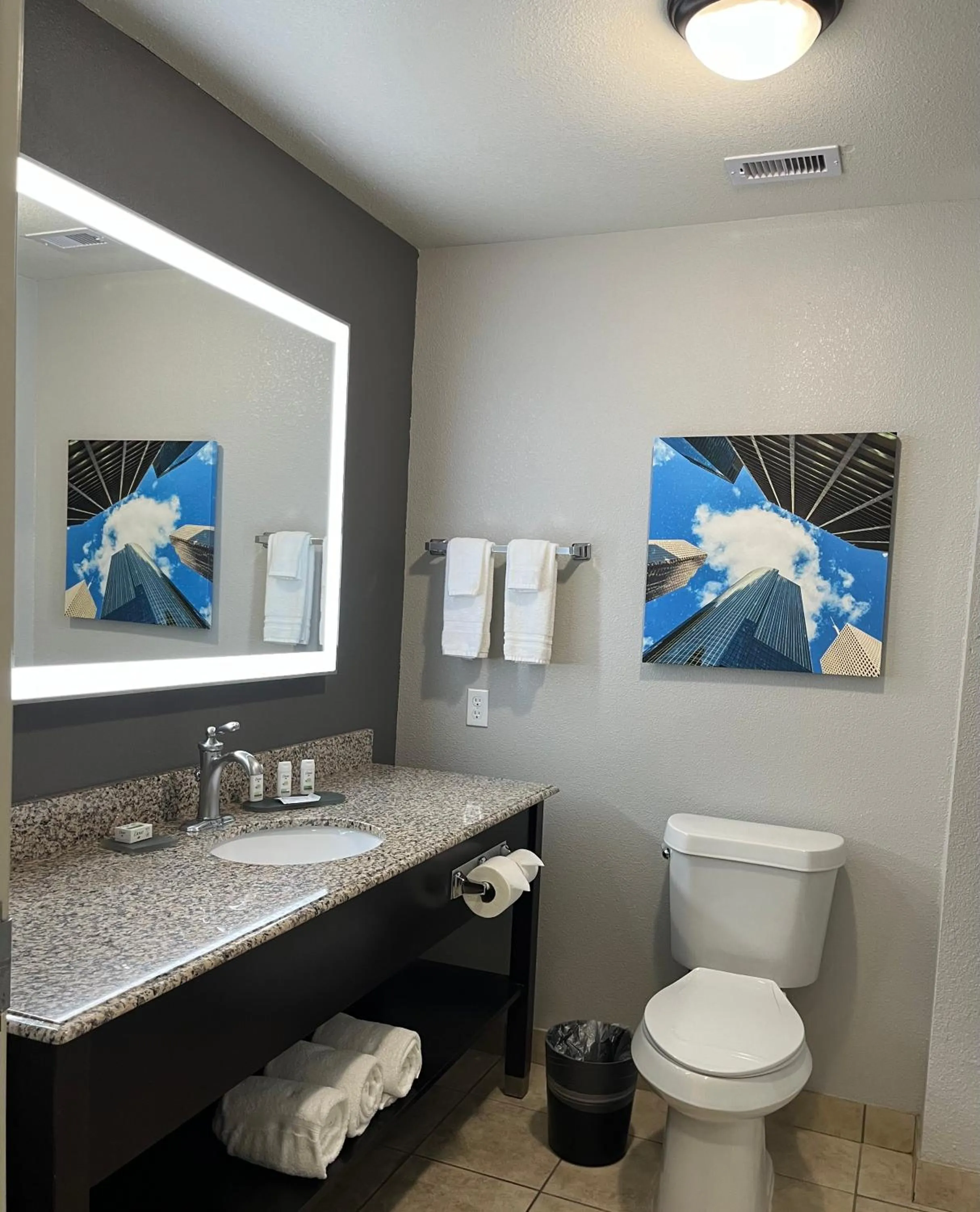 Toilet in La Quinta by Wyndham Houston Energy Corridor