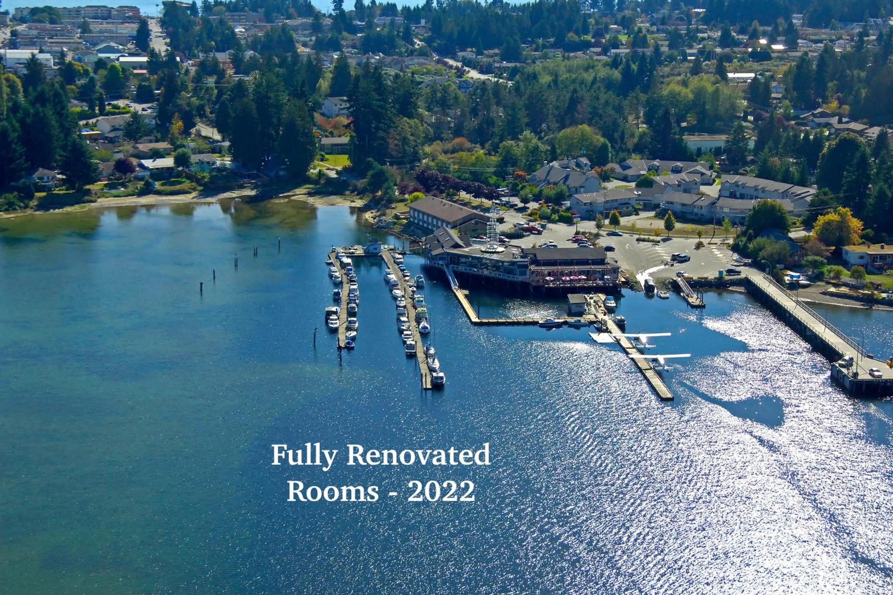 Bird's eye view in The Spot at Porpoise Bay