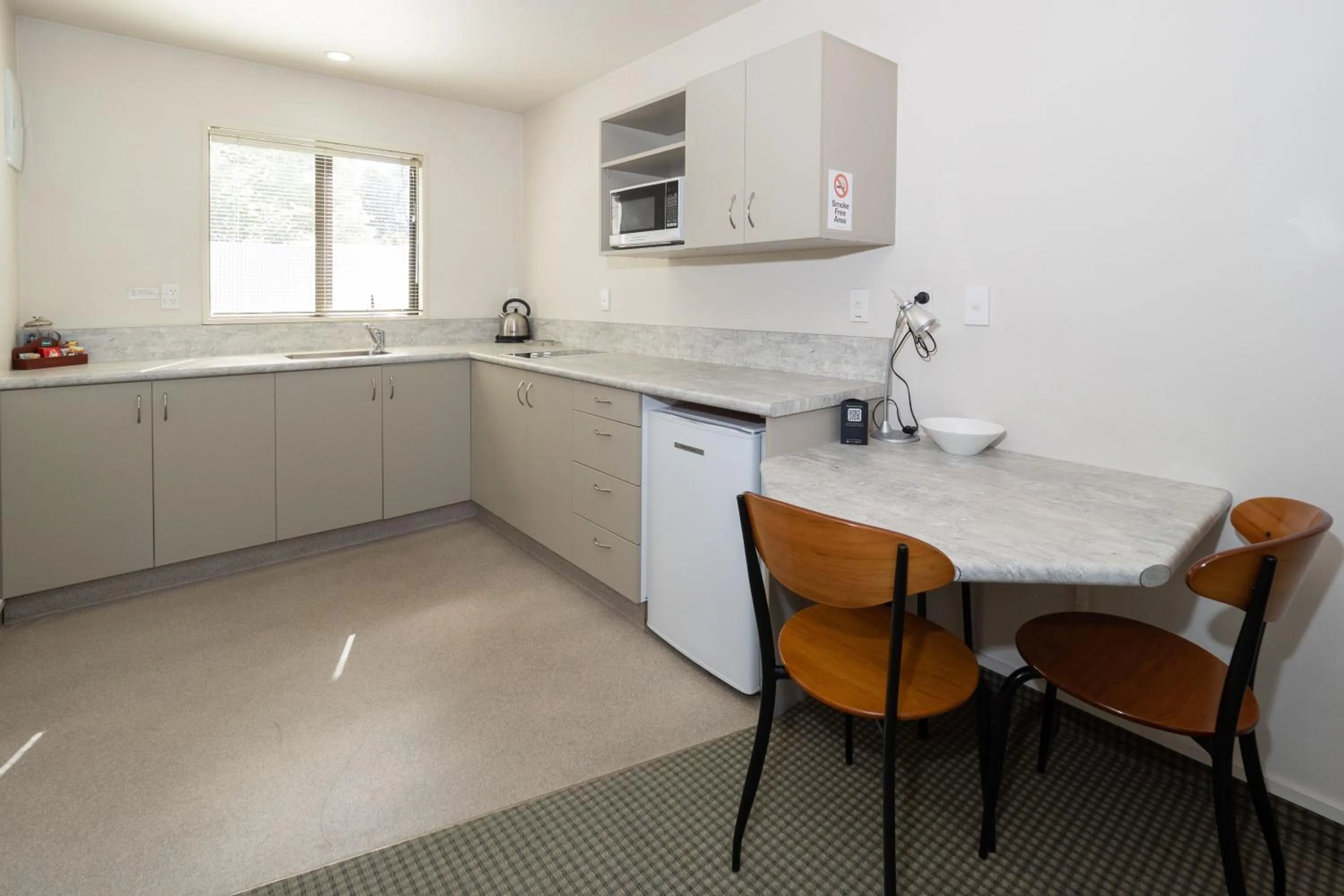 Kitchen or kitchenette in Ashburton's Regency Motel