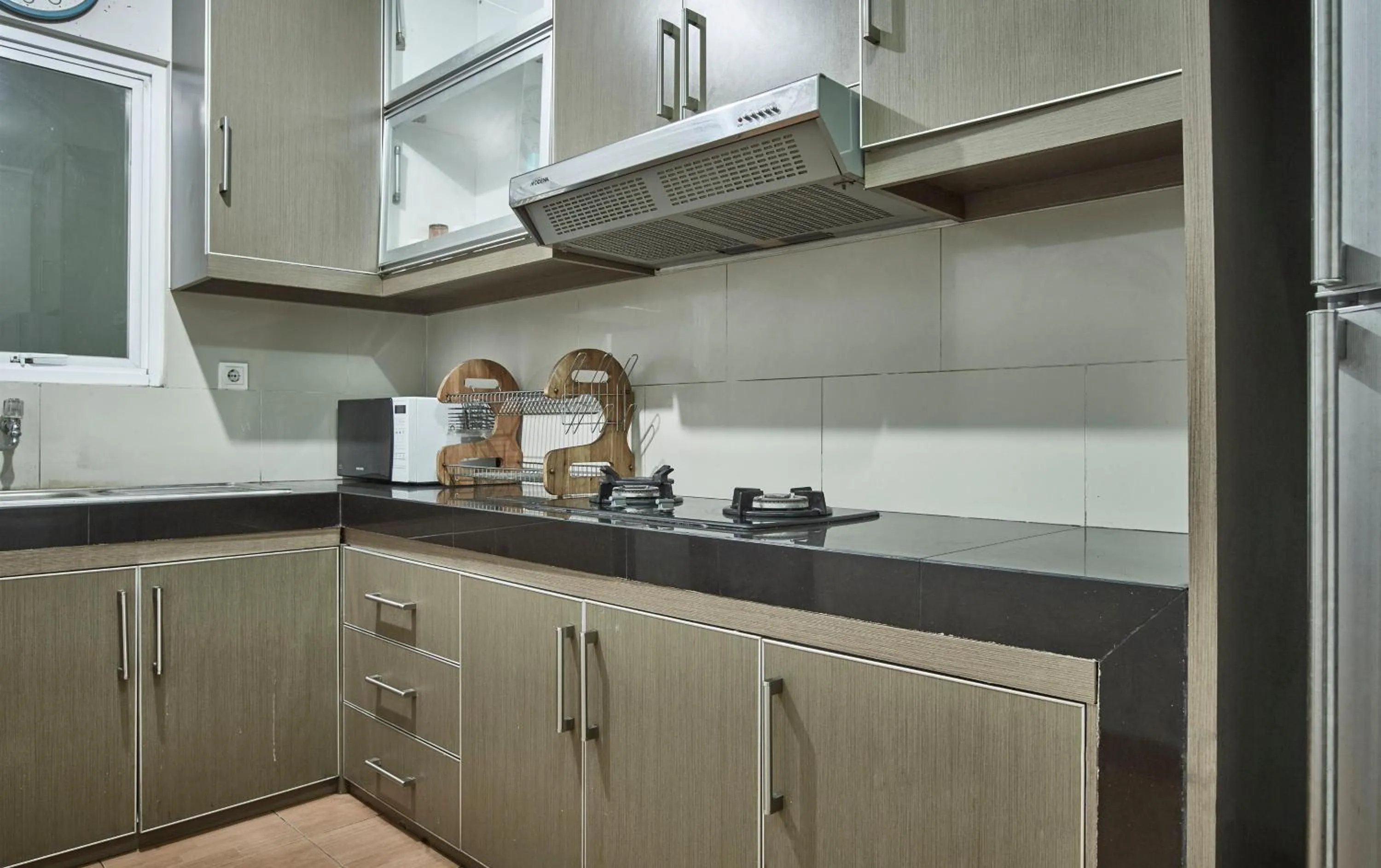 Communal kitchen in Bendungan Hilir Residence